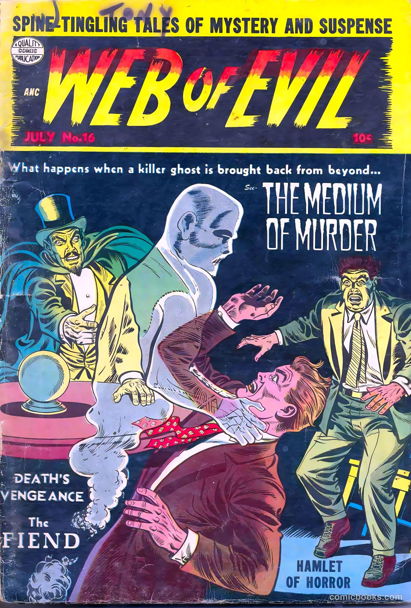 Web of Evil #16 — page 1 of 36