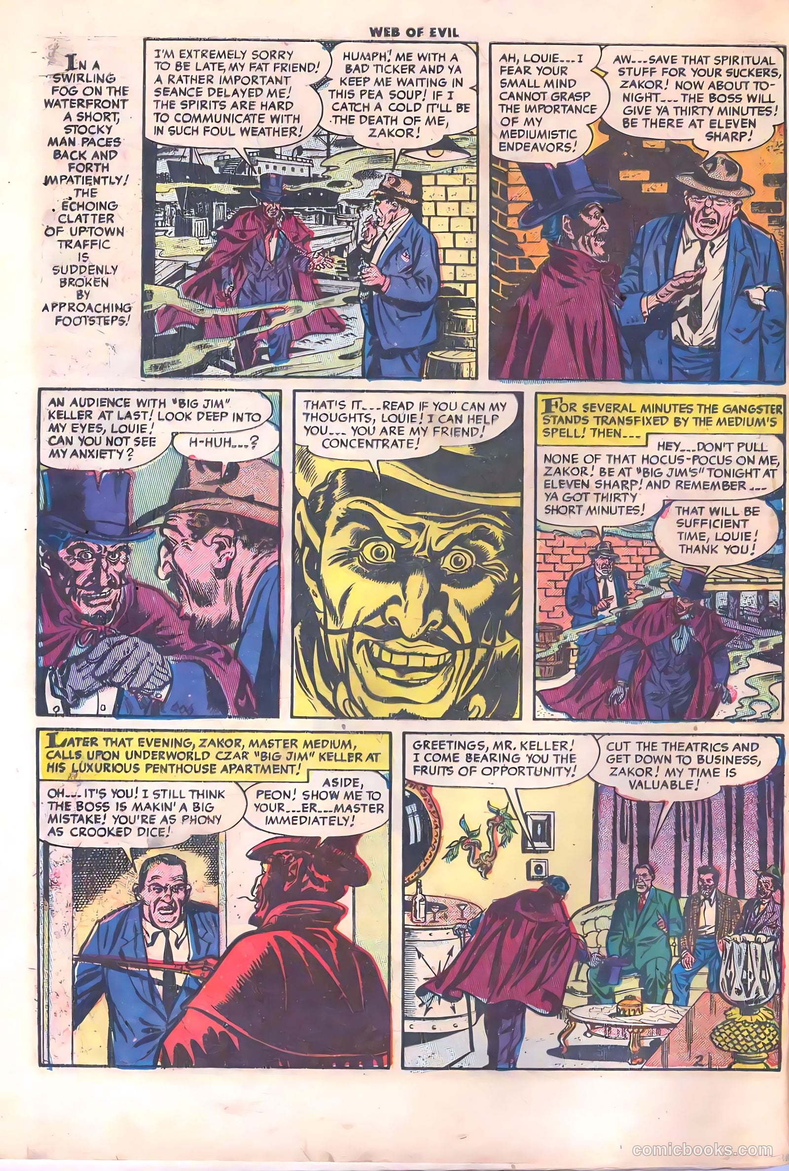 Web of Evil #16 — page 4 of 36