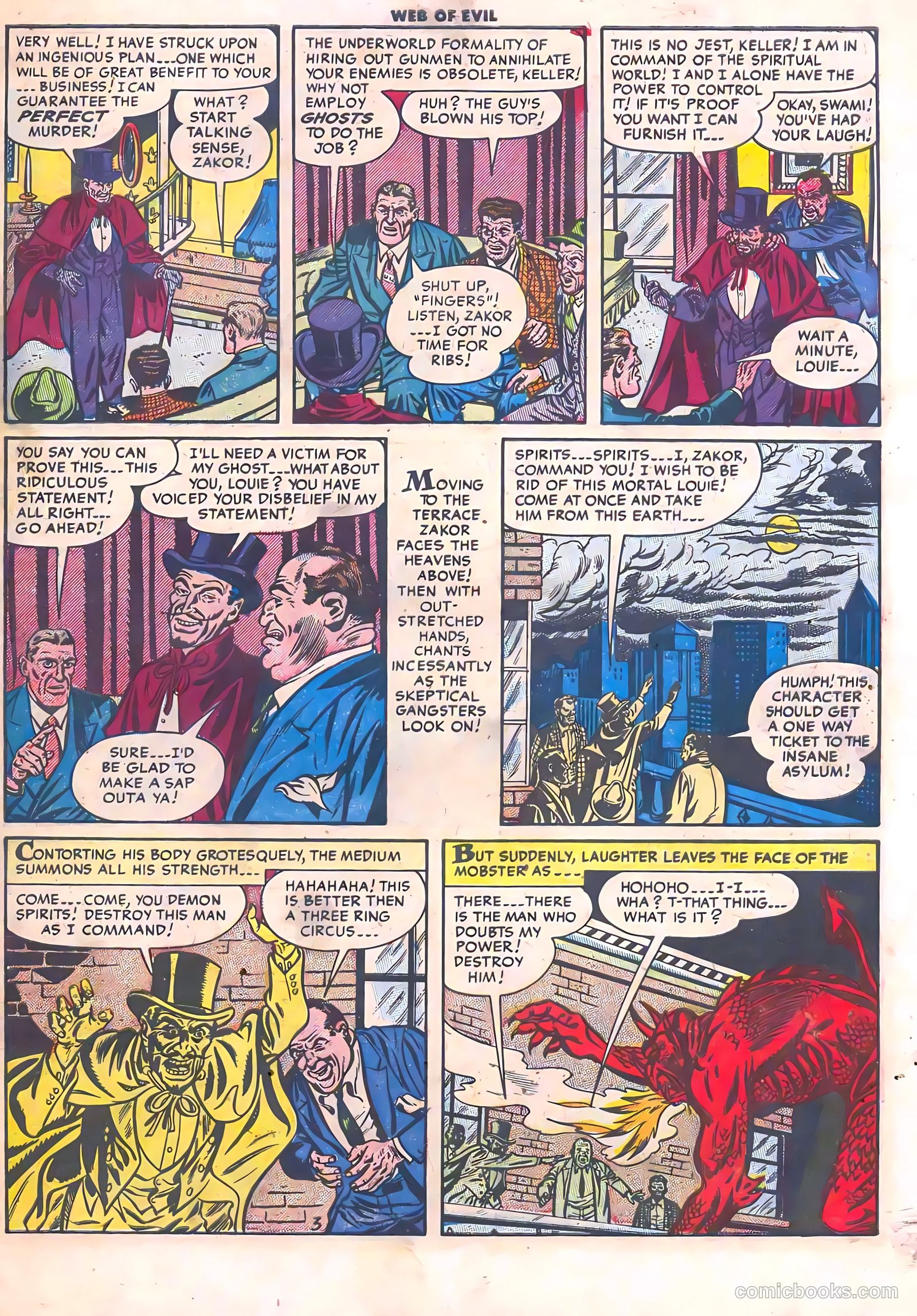 Web of Evil #16 — page 5 of 36