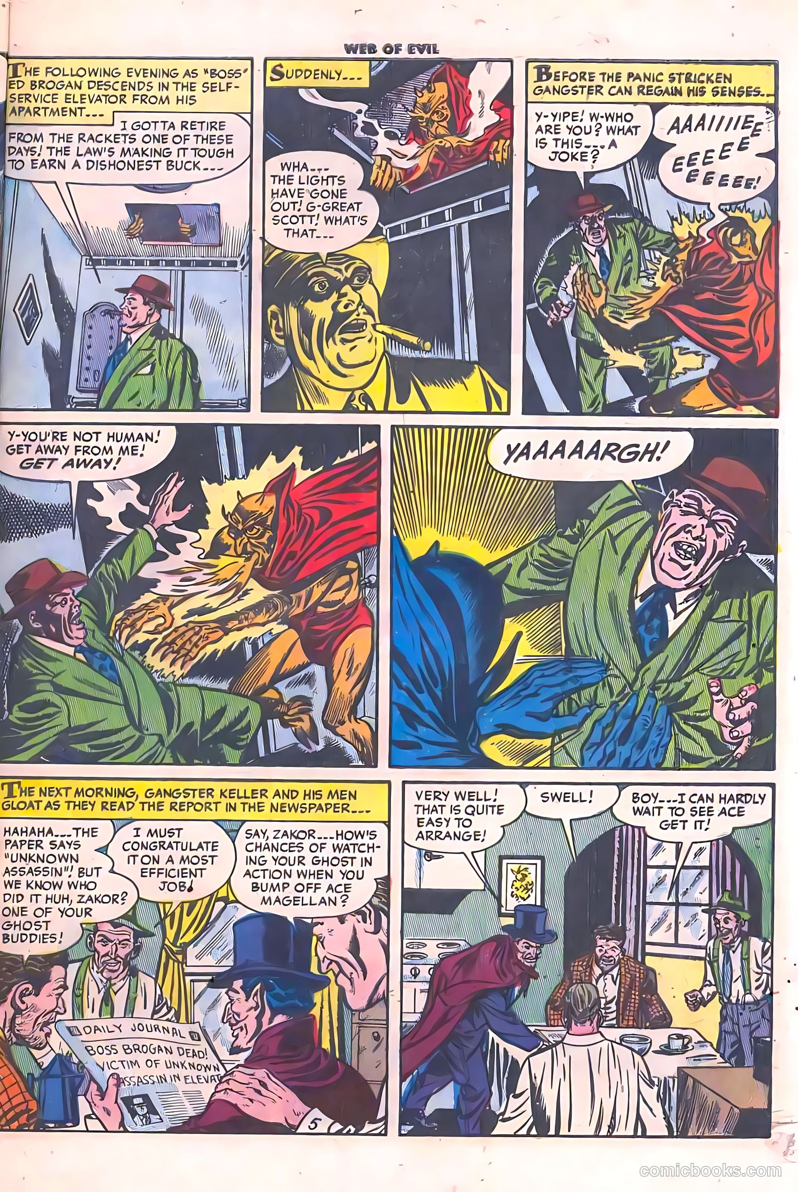 Web of Evil #16 — page 7 of 36