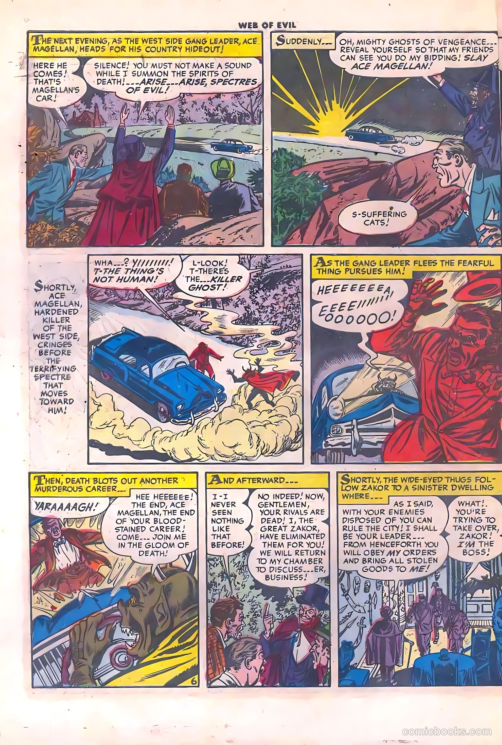Web of Evil #16 — page 8 of 36