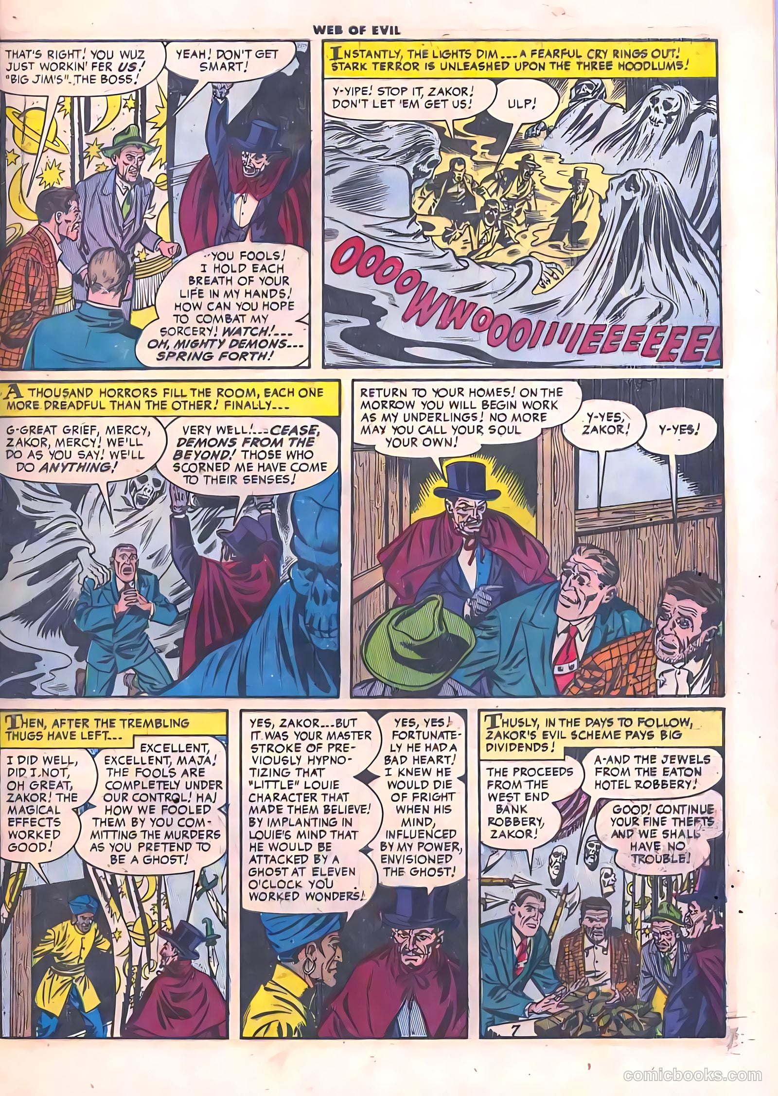 Web of Evil #16 — page 9 of 36