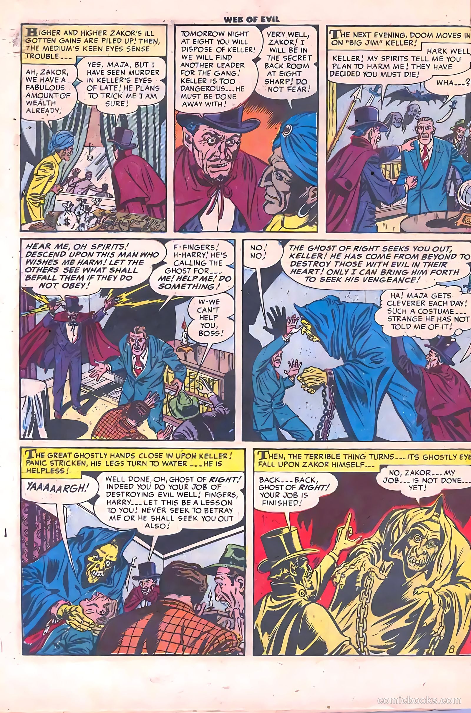 Web of Evil #16 — page 10 of 36