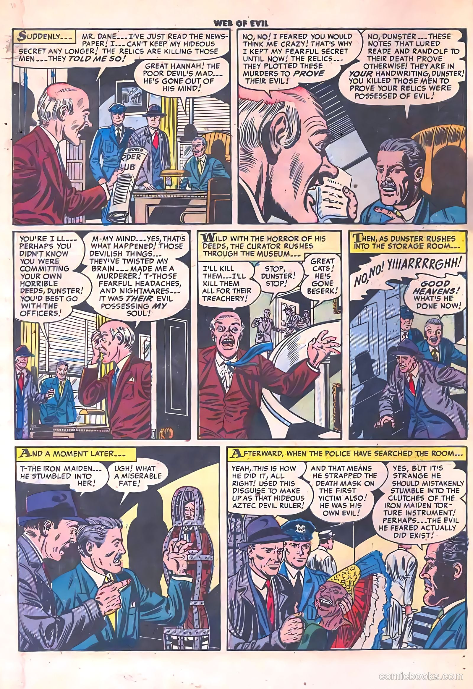 Web of Evil #16 — page 32 of 36