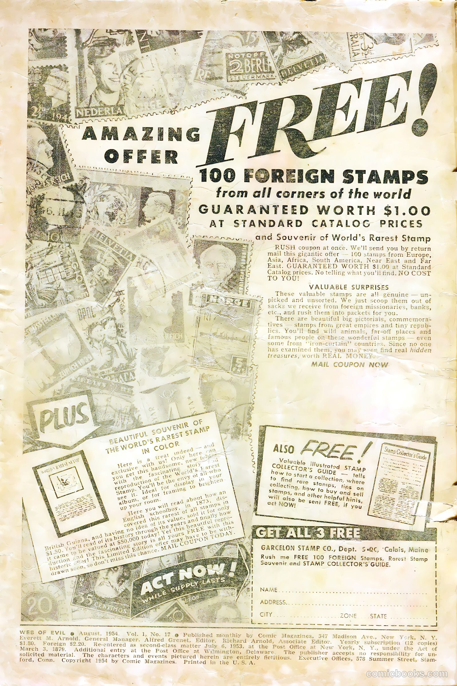 Web of Evil #17 — page 2 of 36
