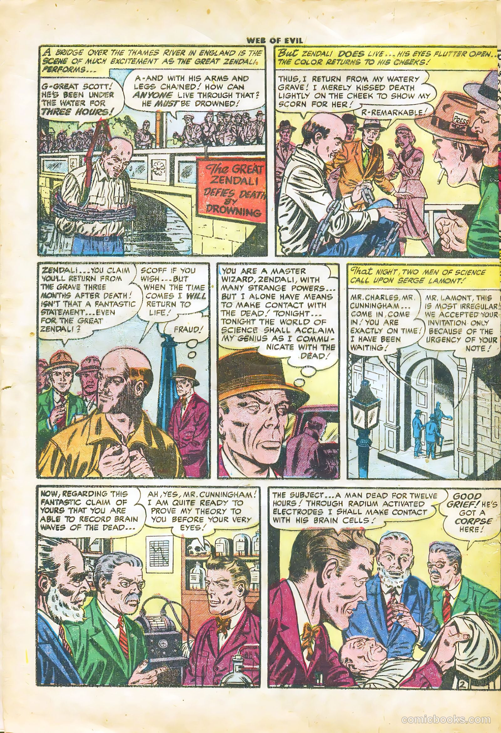 Web of Evil #17 — page 4 of 36