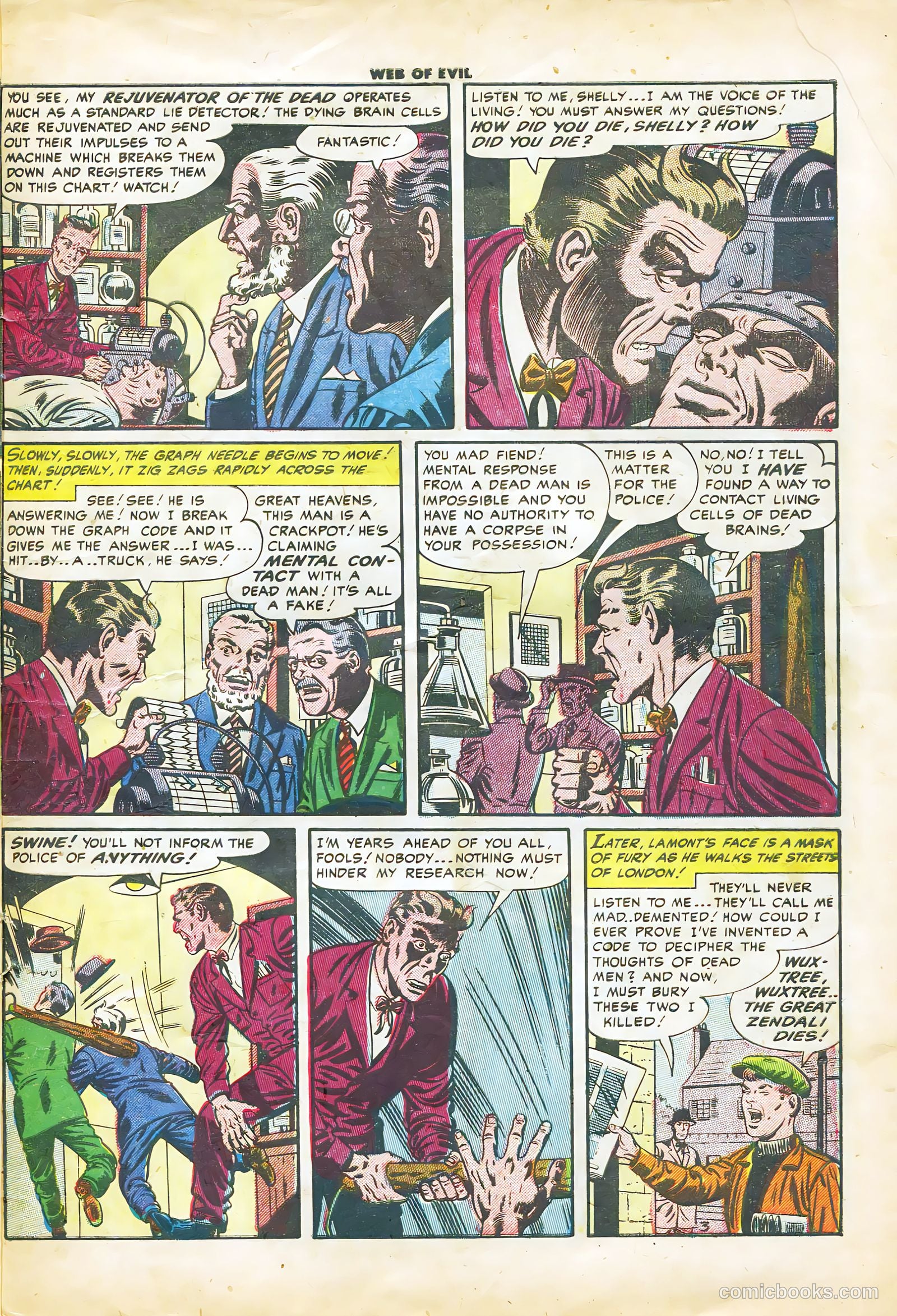 Web of Evil #17 — page 5 of 36