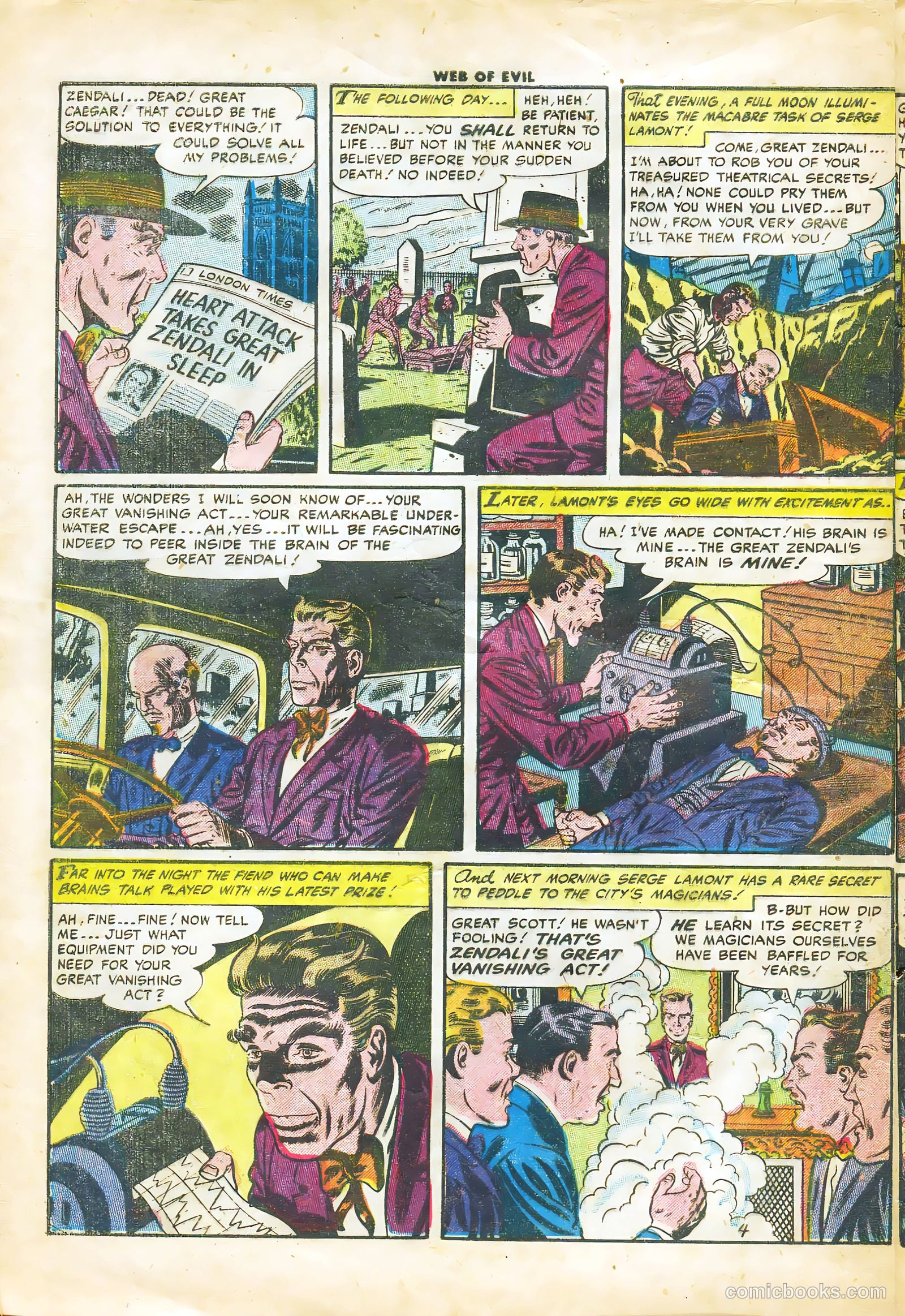 Web of Evil #17 — page 6 of 36