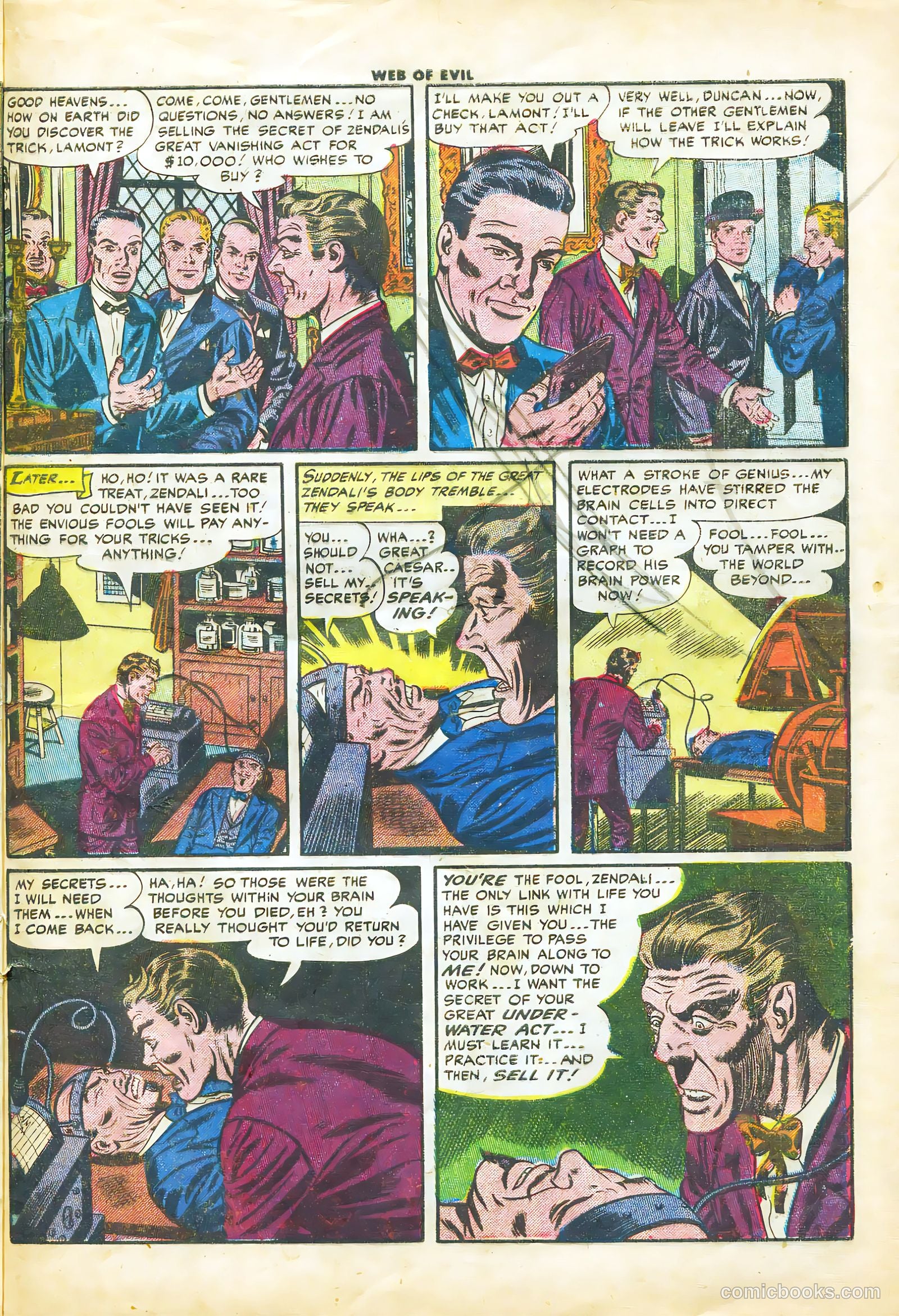 Web of Evil #17 — page 7 of 36