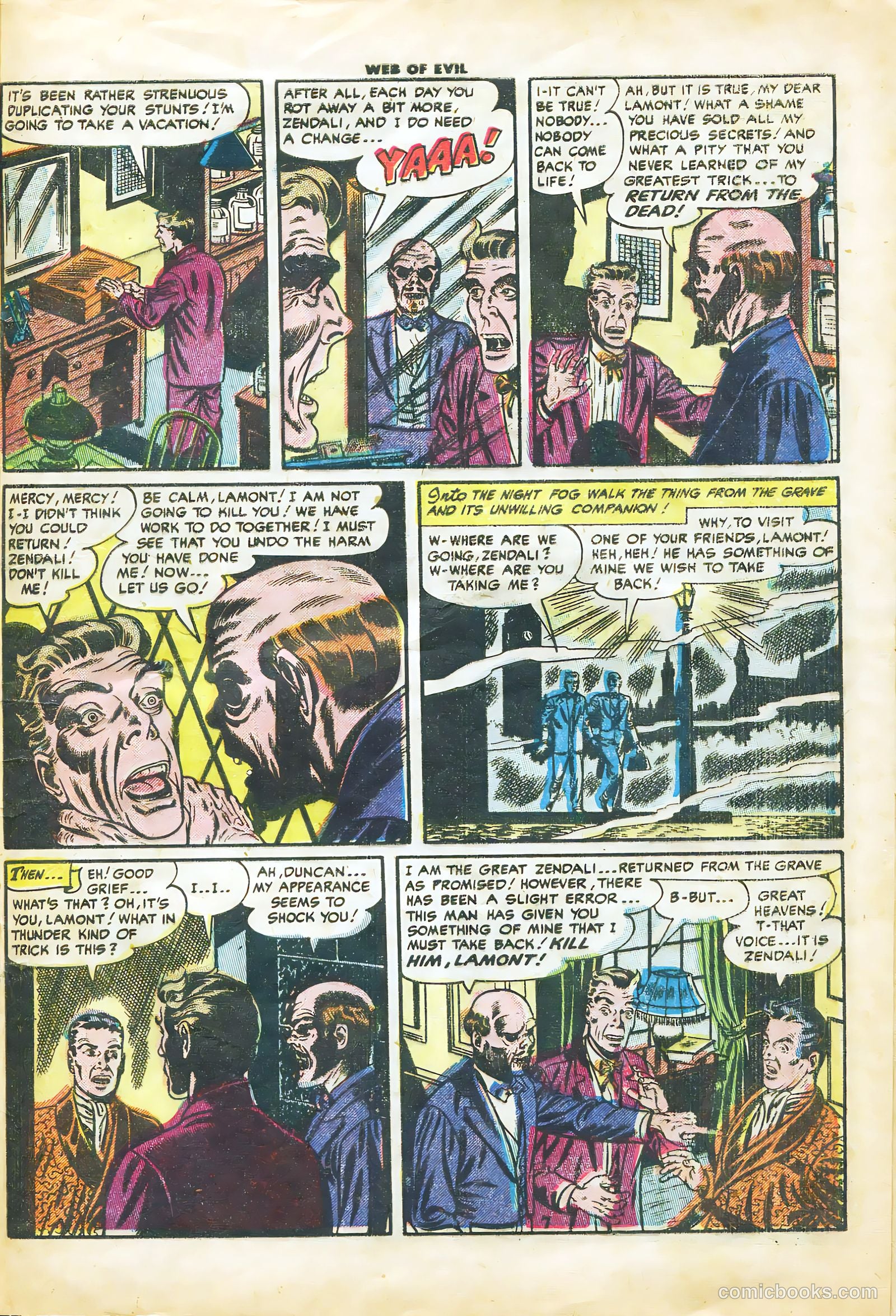 Web of Evil #17 — page 9 of 36