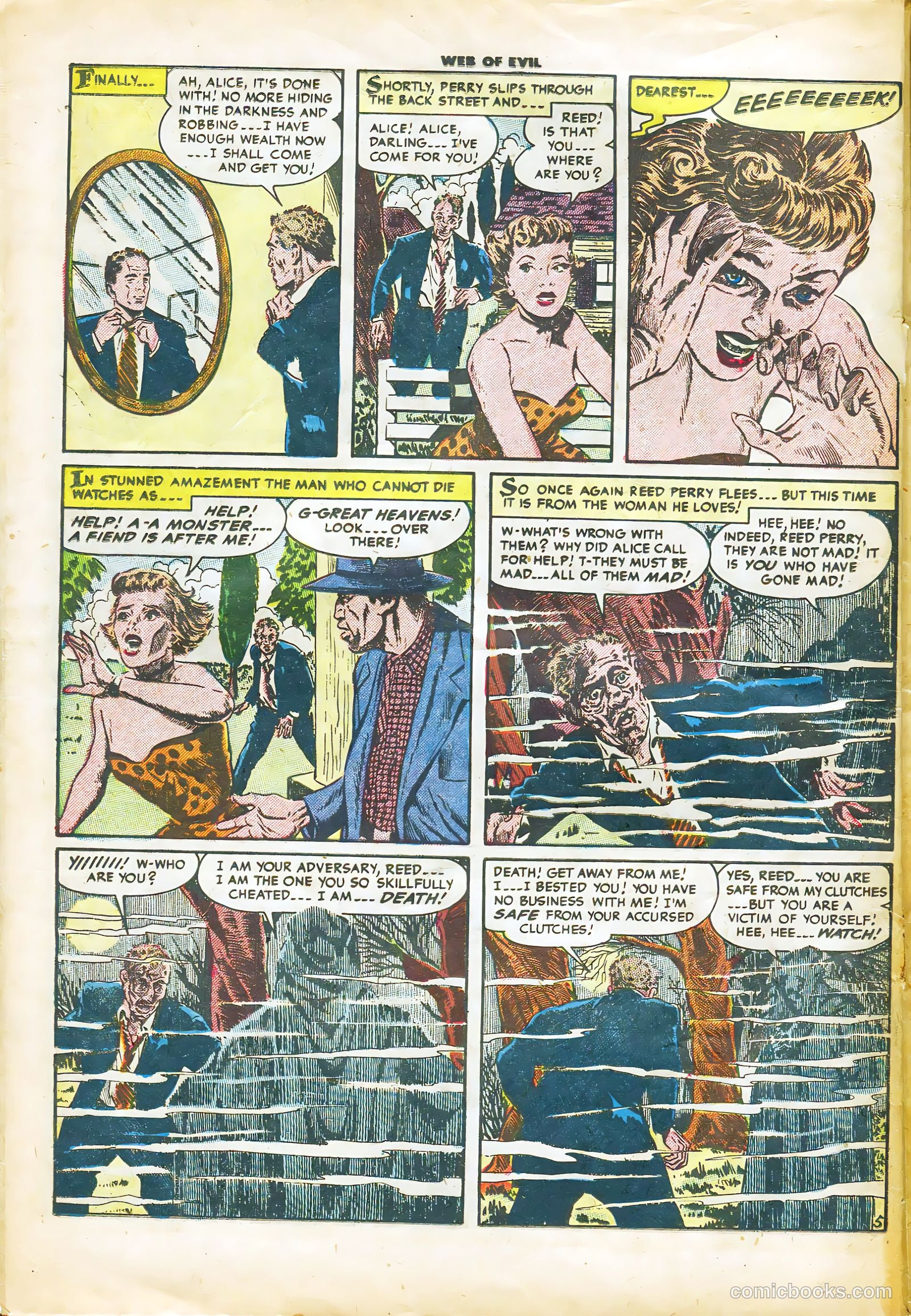 Web of Evil #17 — page 16 of 36