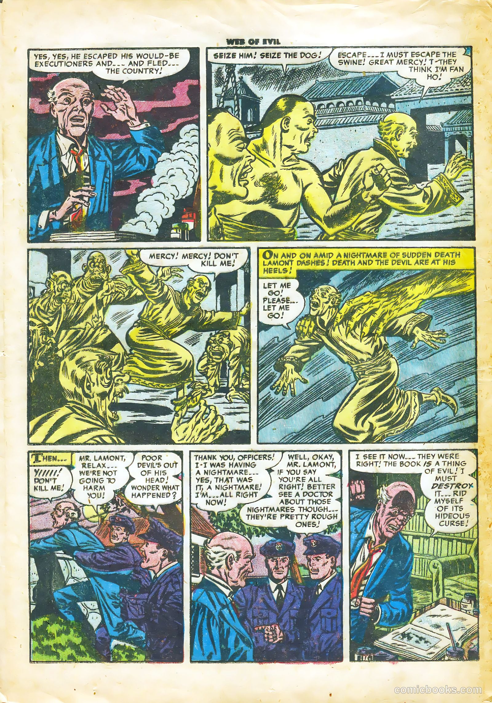 Web of Evil #17 — page 22 of 36