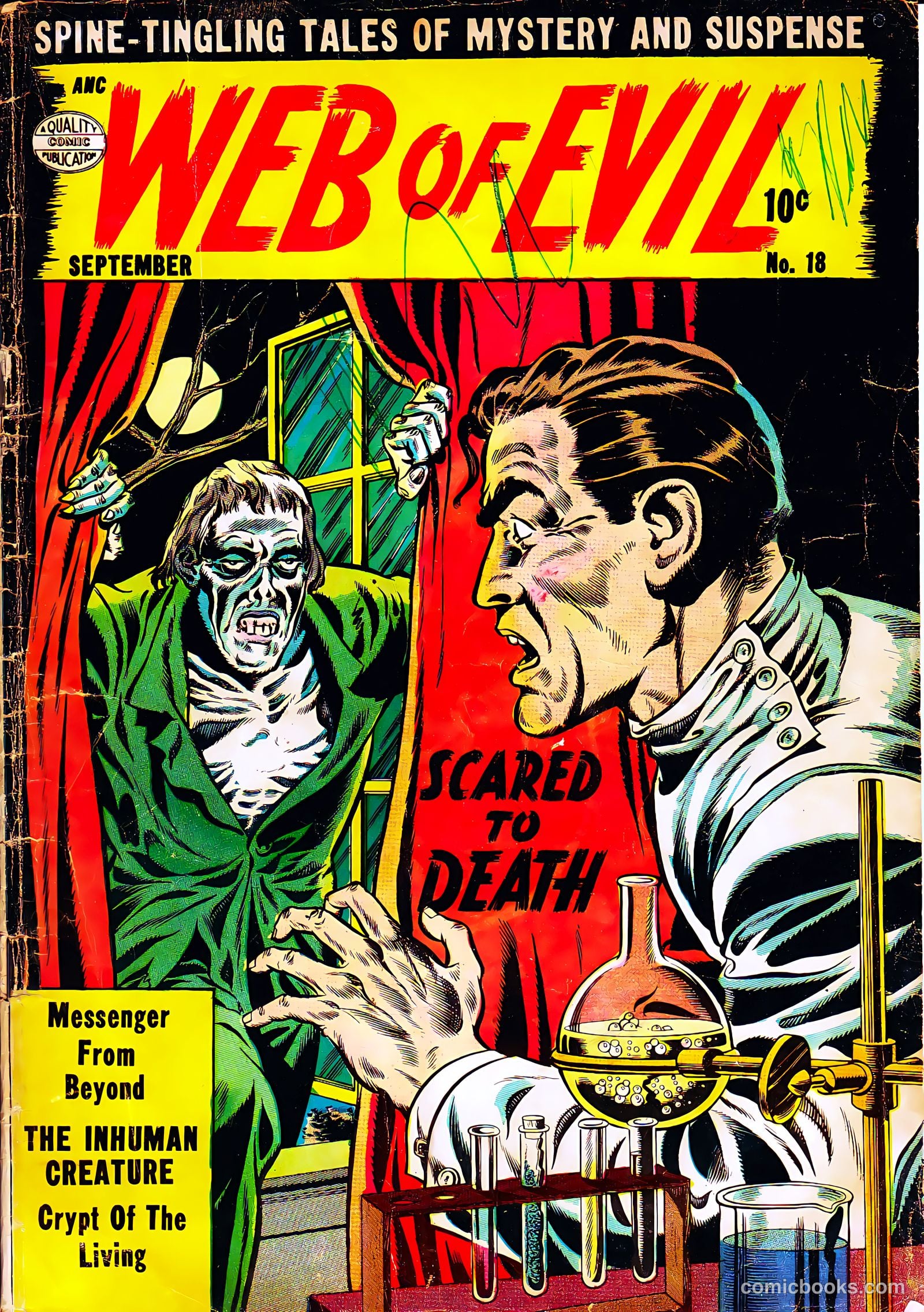 Web of Evil #18 — page 1 of 36