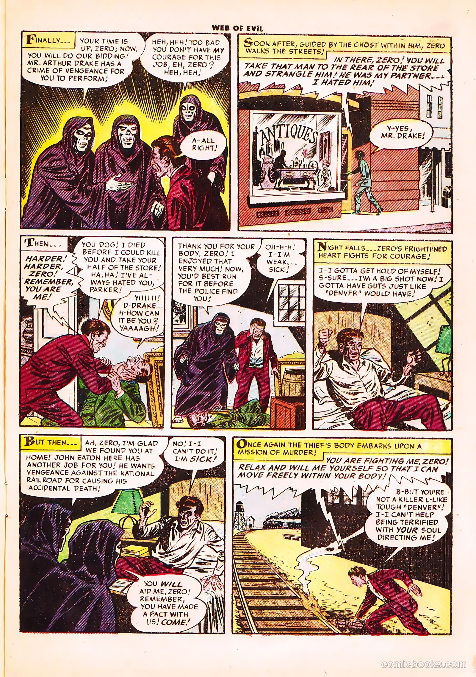 Web of Evil #18 — page 9 of 36