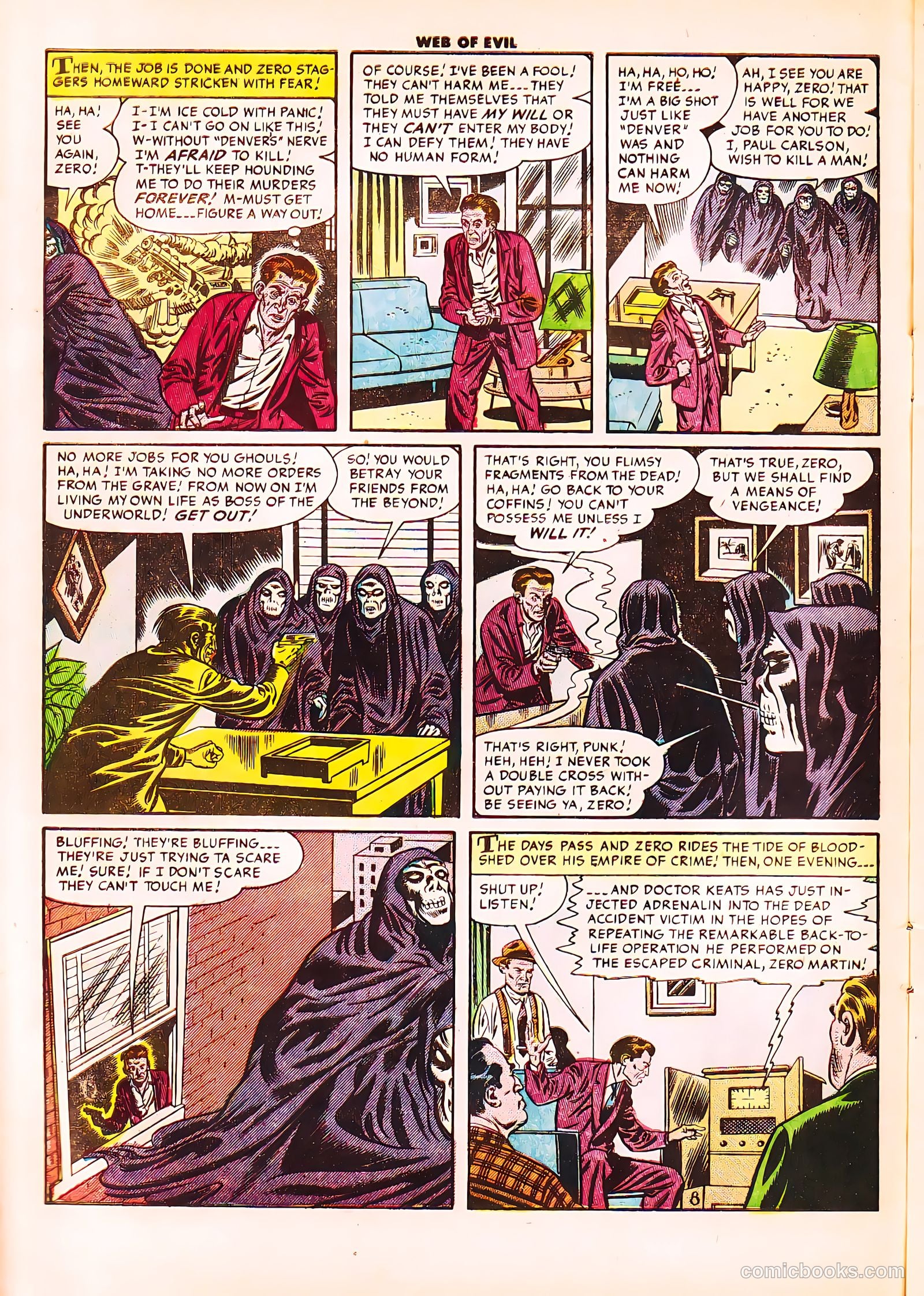 Web of Evil #18 — page 10 of 36
