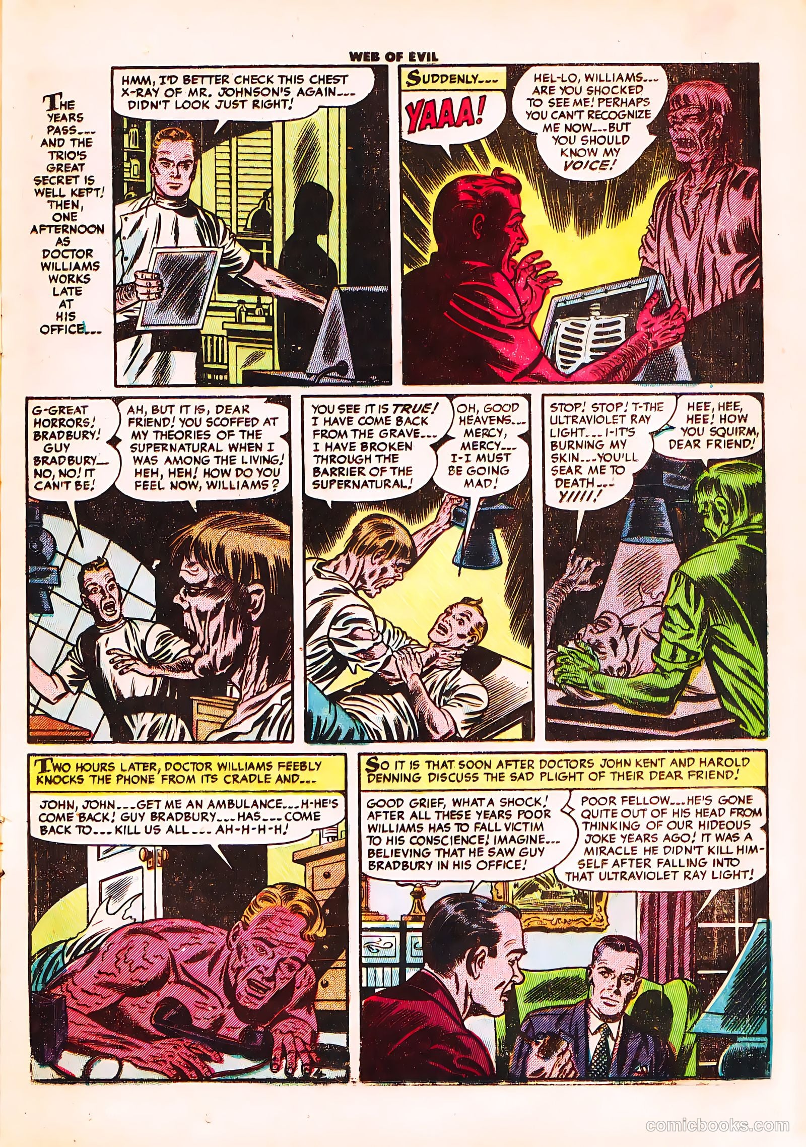 Web of Evil #18 — page 15 of 36