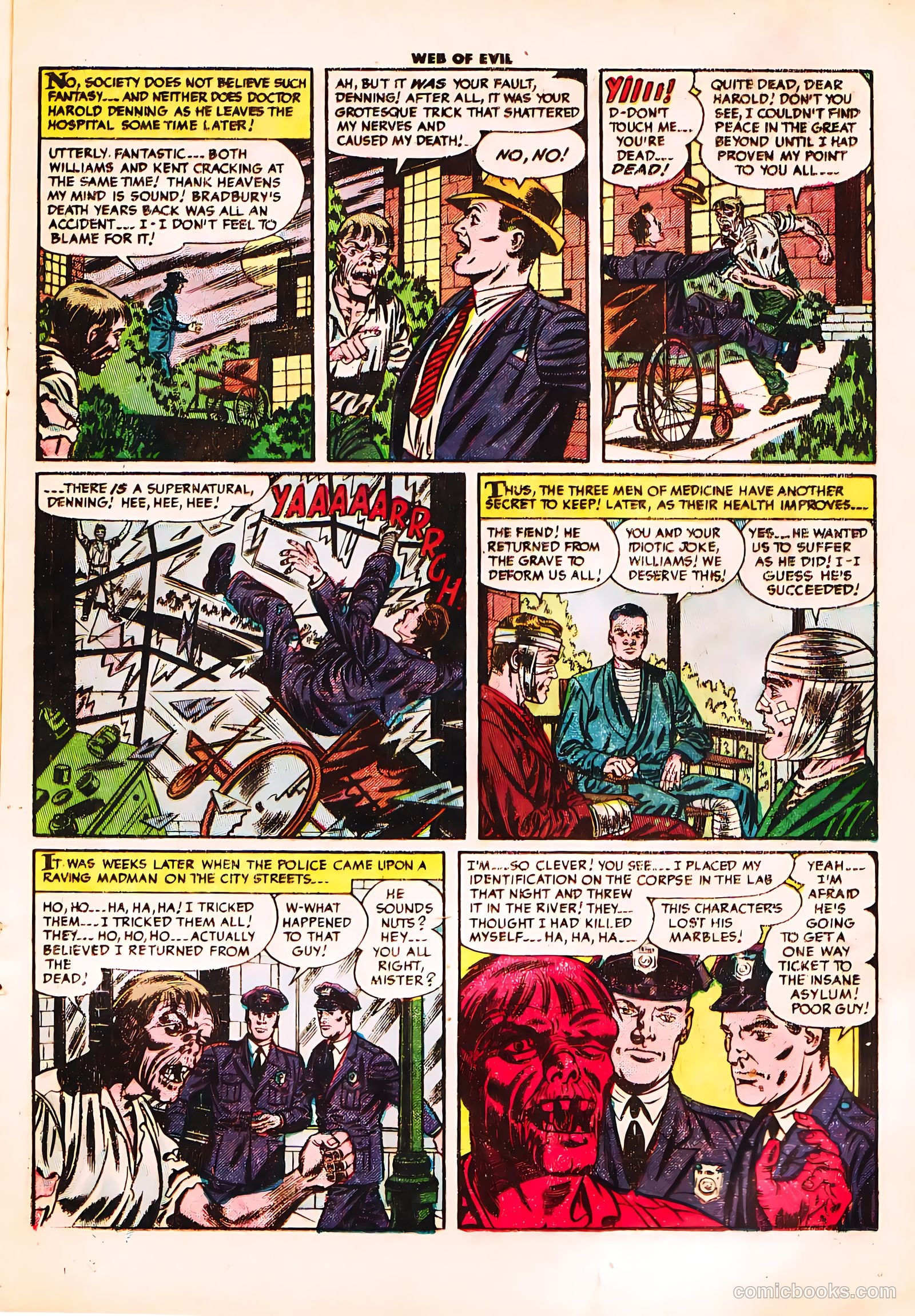 Web of Evil #18 — page 17 of 36