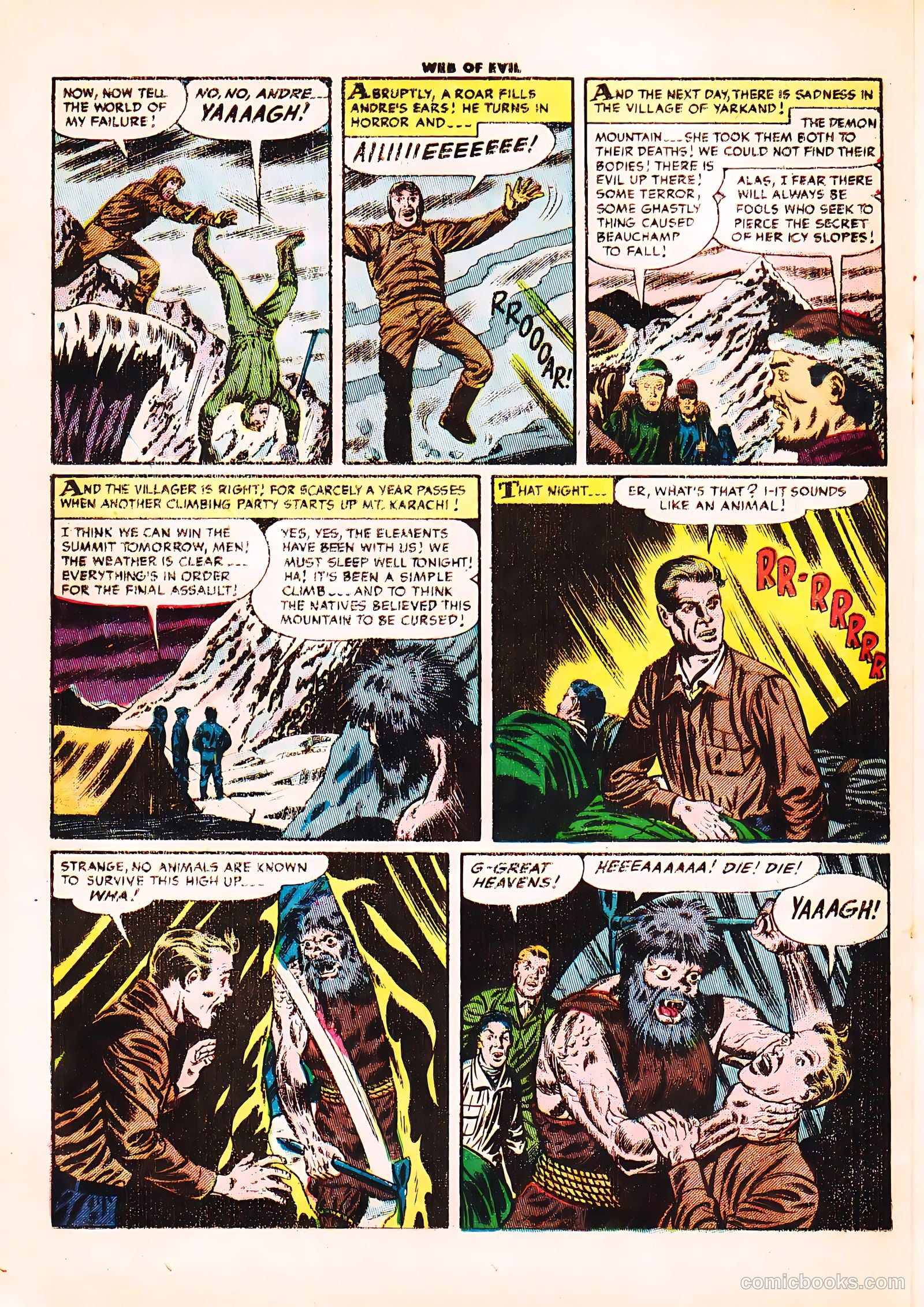 Web of Evil #18 — page 20 of 36