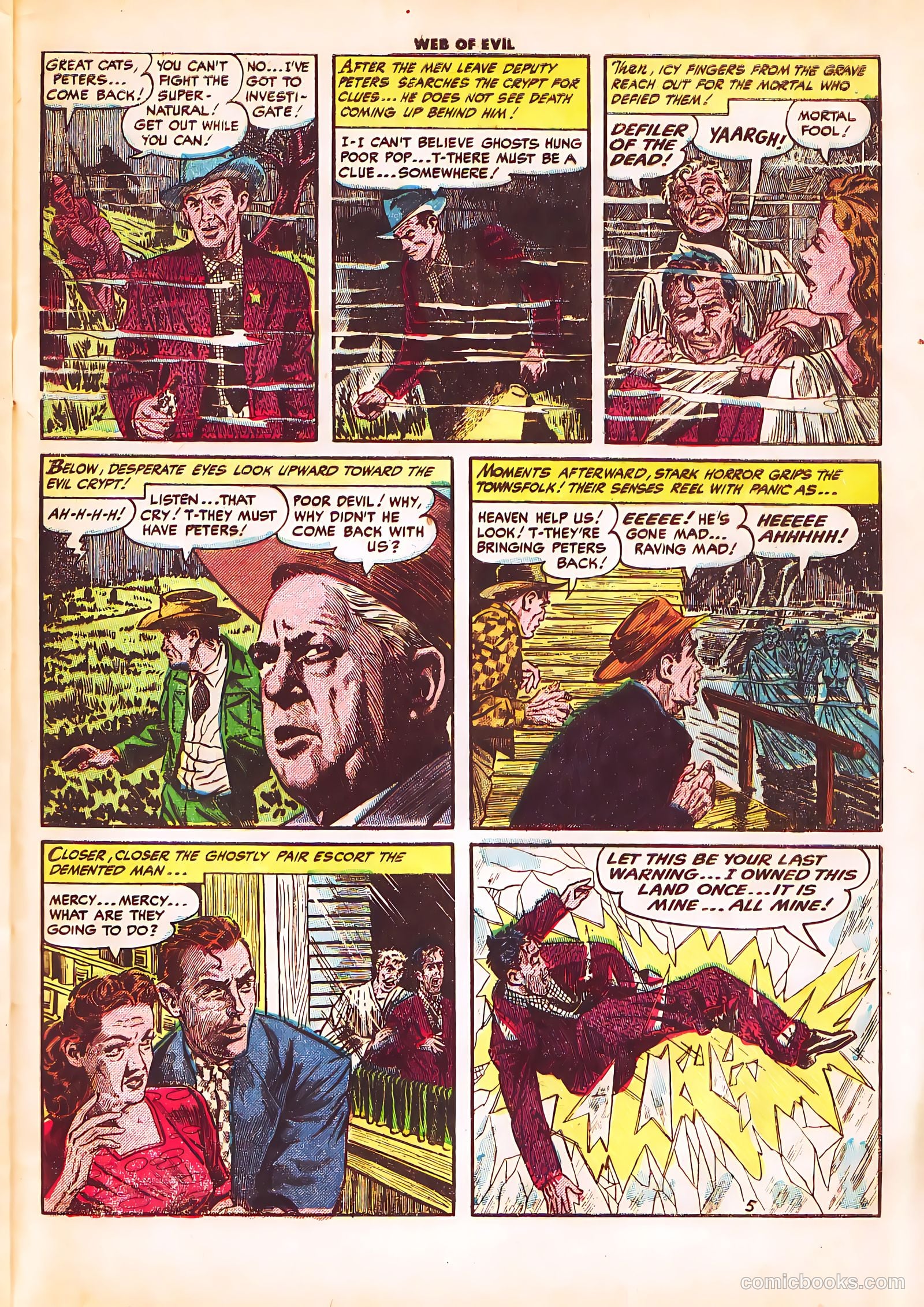 Web of Evil #18 — page 31 of 36