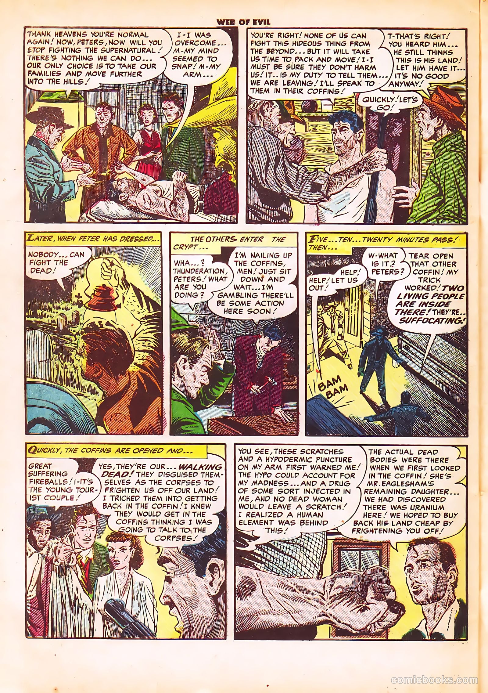 Web of Evil #18 — page 32 of 36