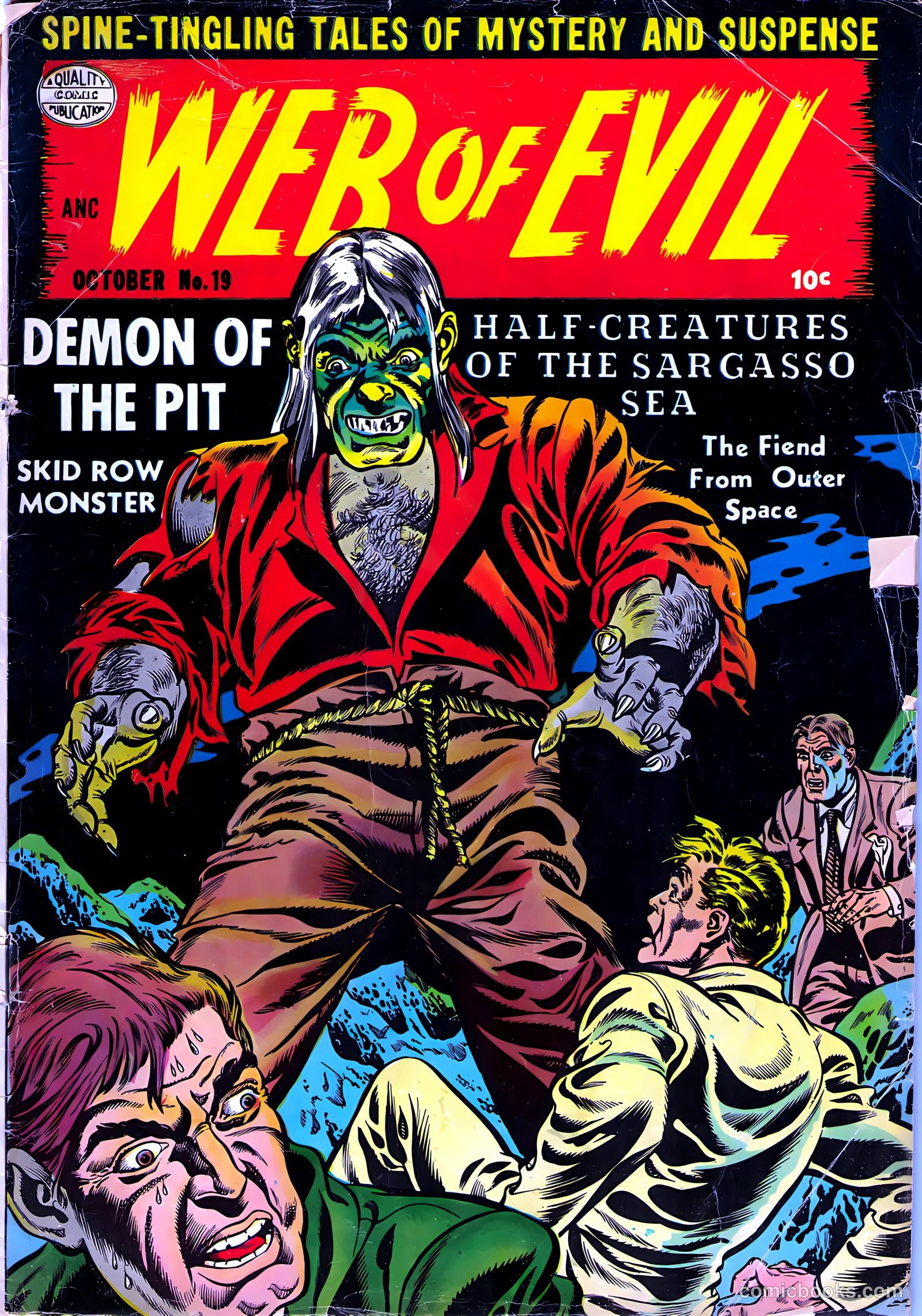 Web of Evil #19 — page 1 of 36