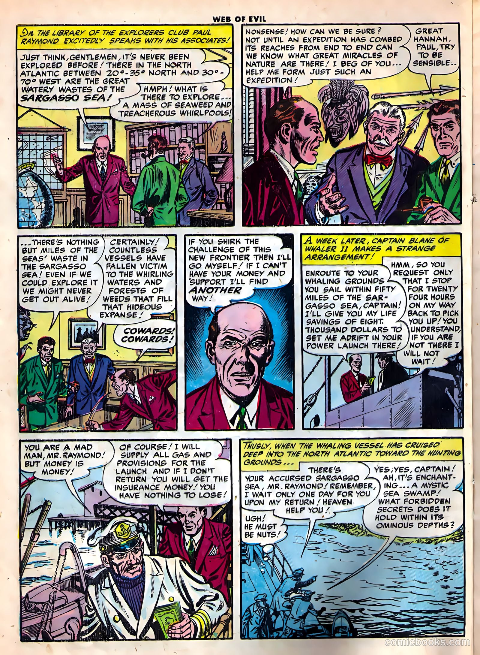 Web of Evil #19 — page 4 of 36
