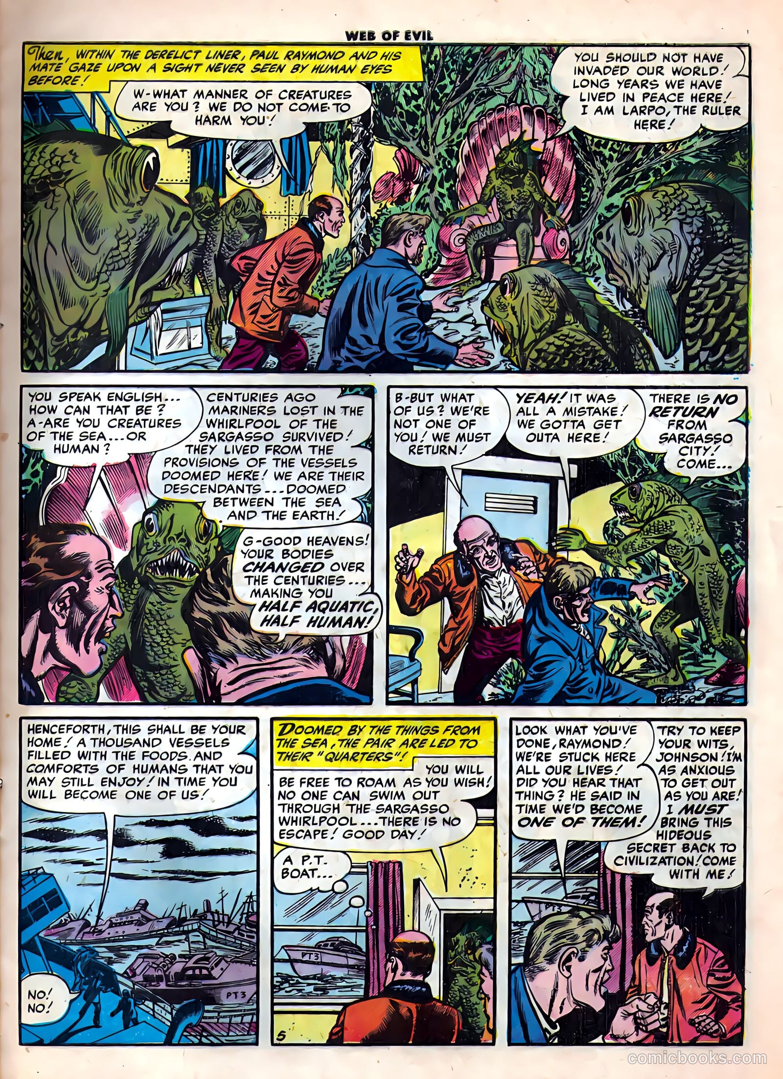 Web of Evil #19 — page 7 of 36