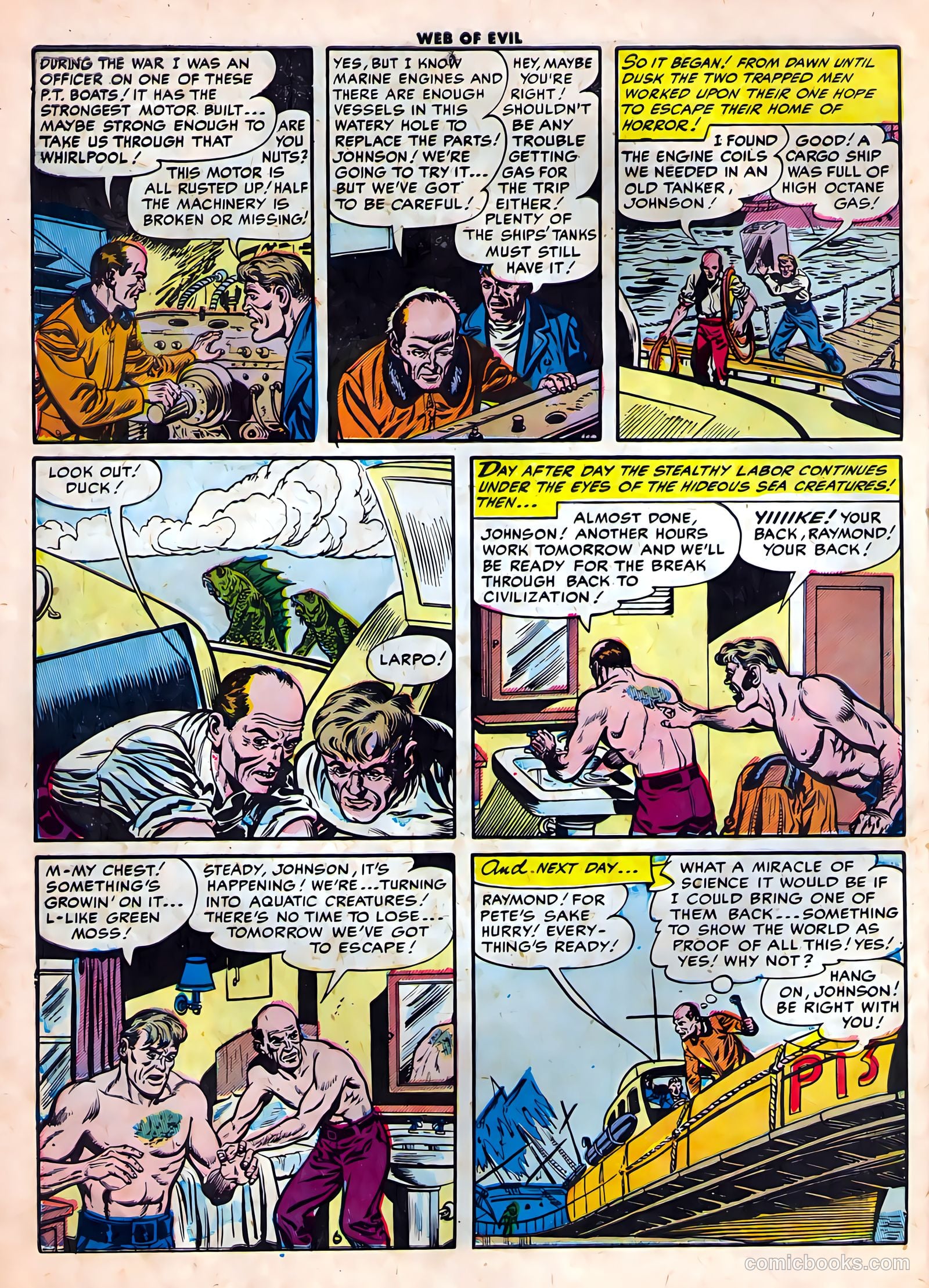 Web of Evil #19 — page 8 of 36
