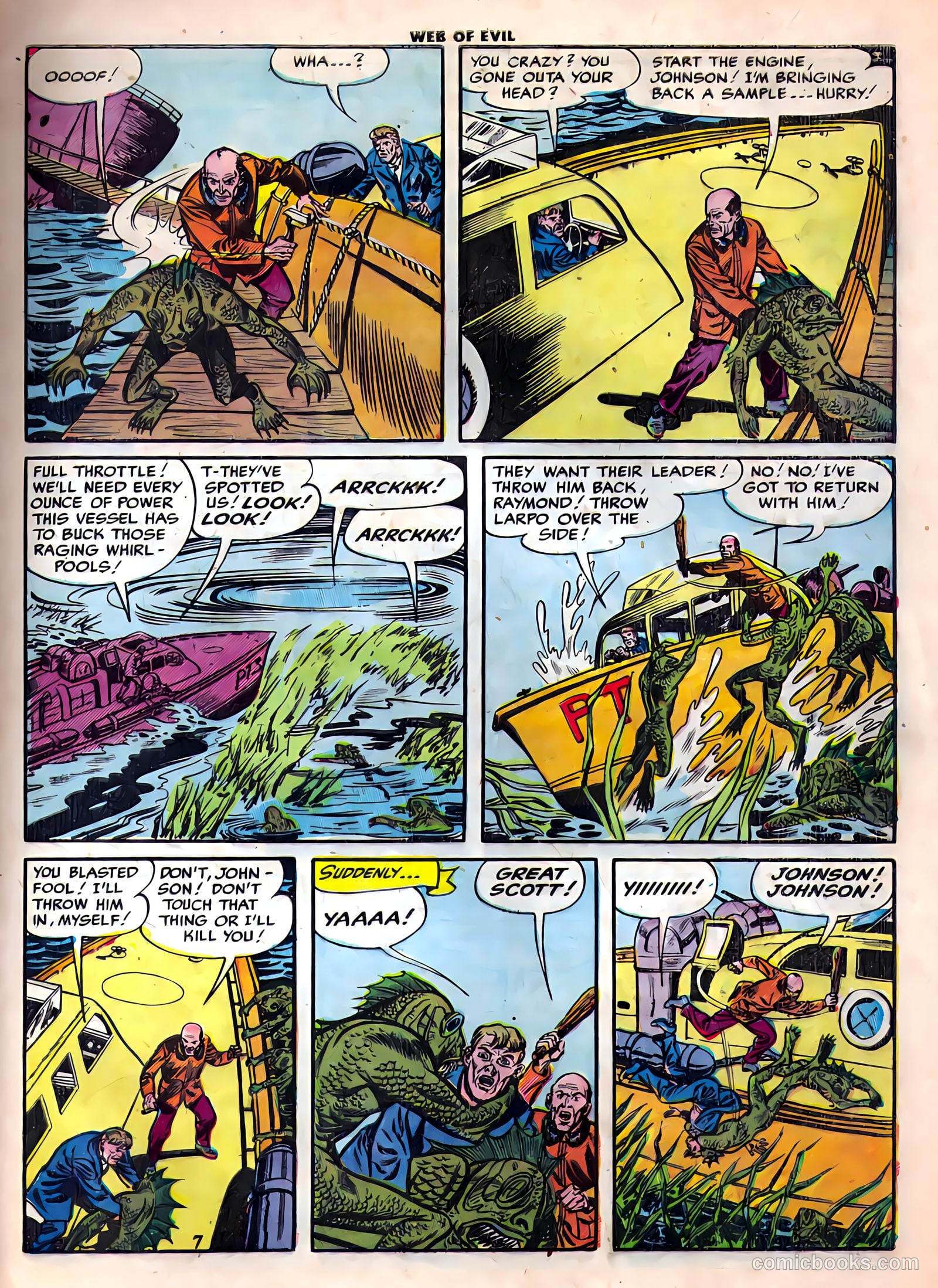 Web of Evil #19 — page 9 of 36