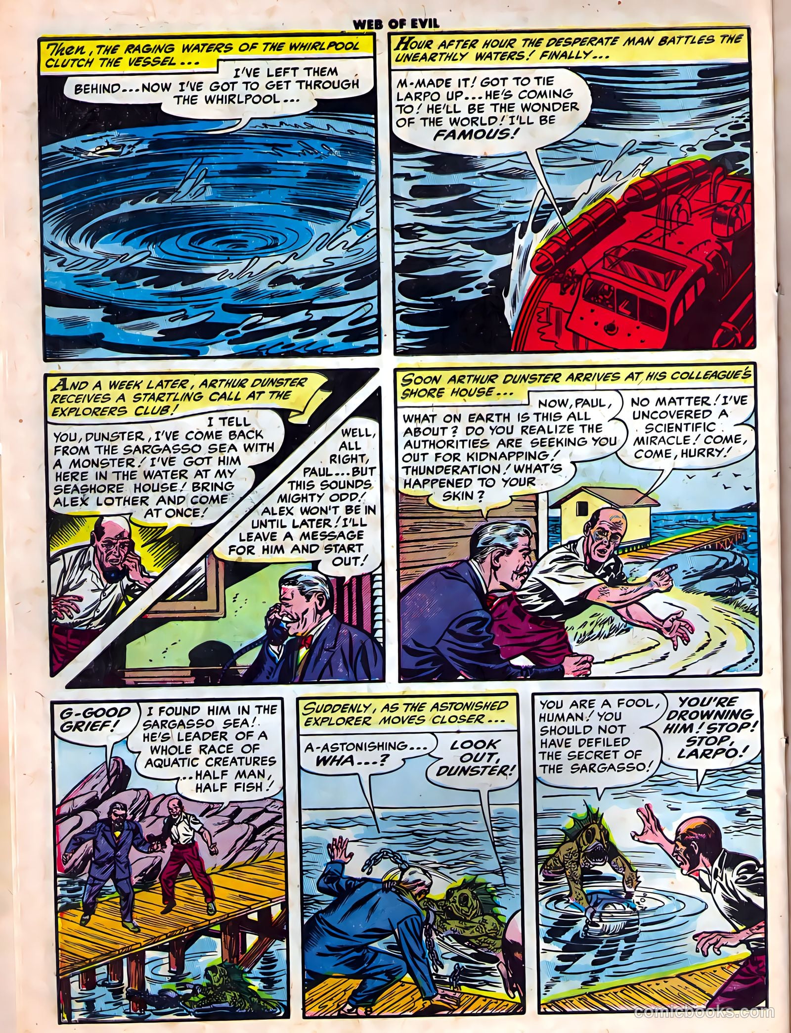 Web of Evil #19 — page 10 of 36