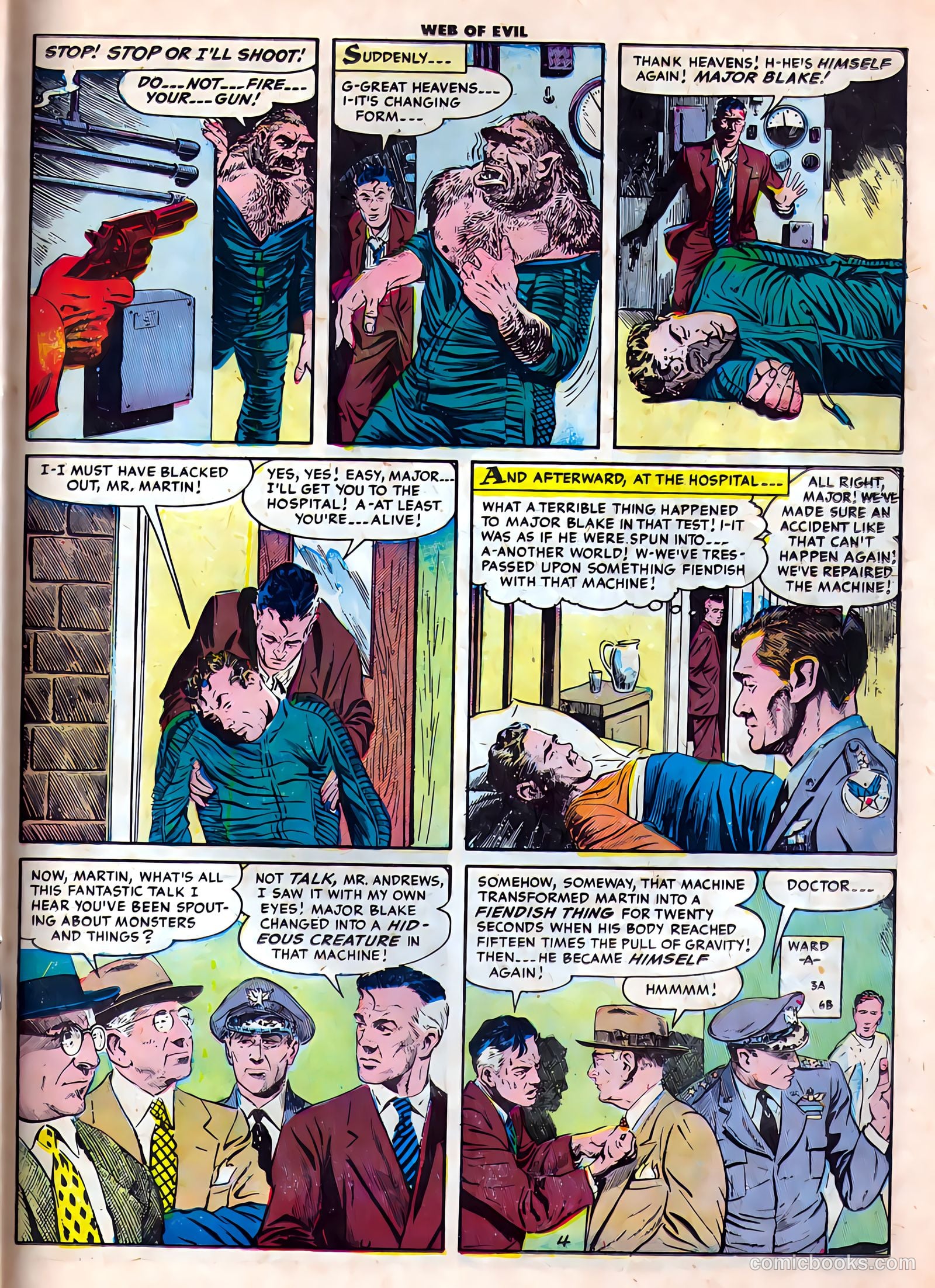 Web of Evil #19 — page 21 of 36
