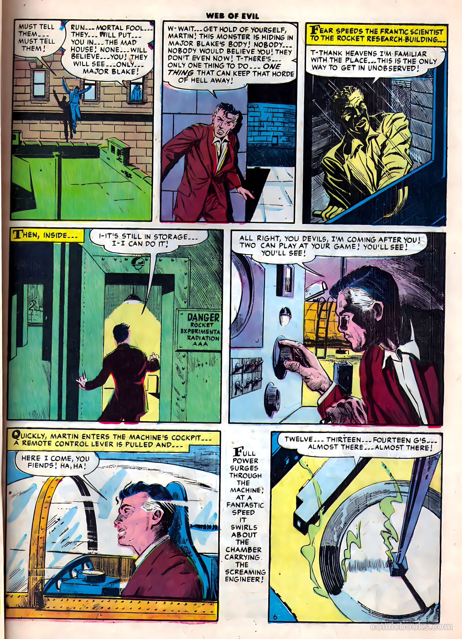 Web of Evil #19 — page 23 of 36