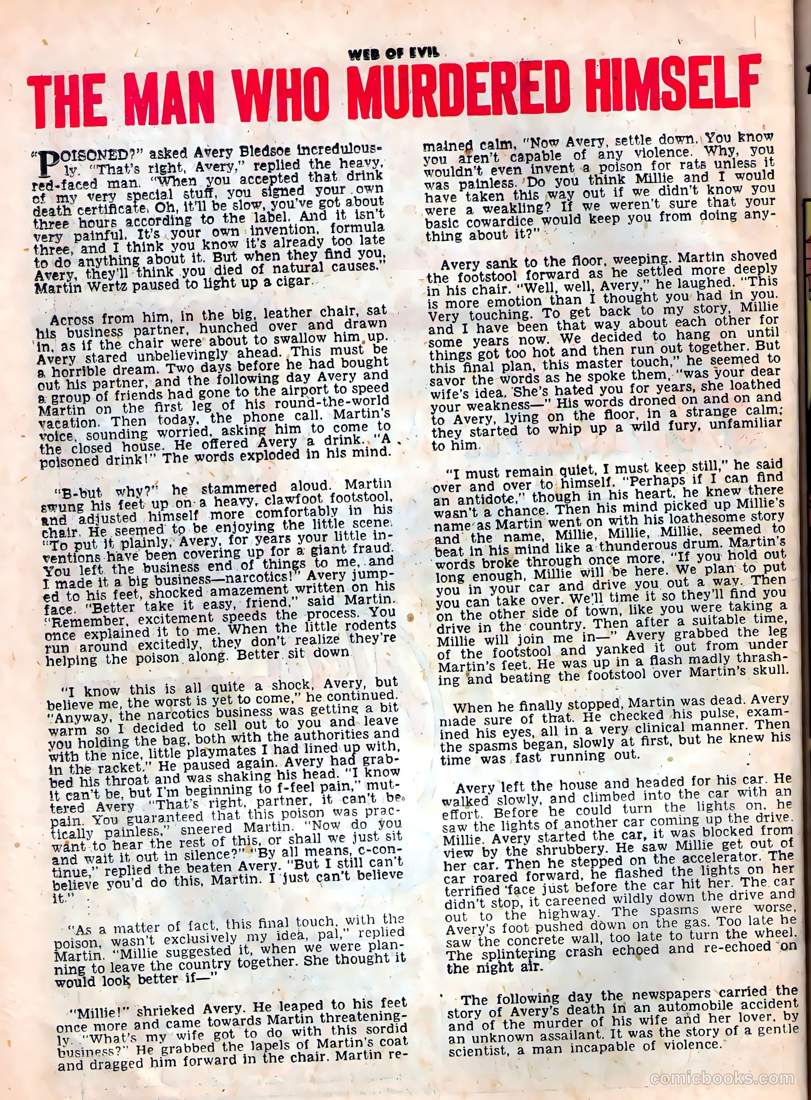 Web of Evil #19 — page 26 of 36