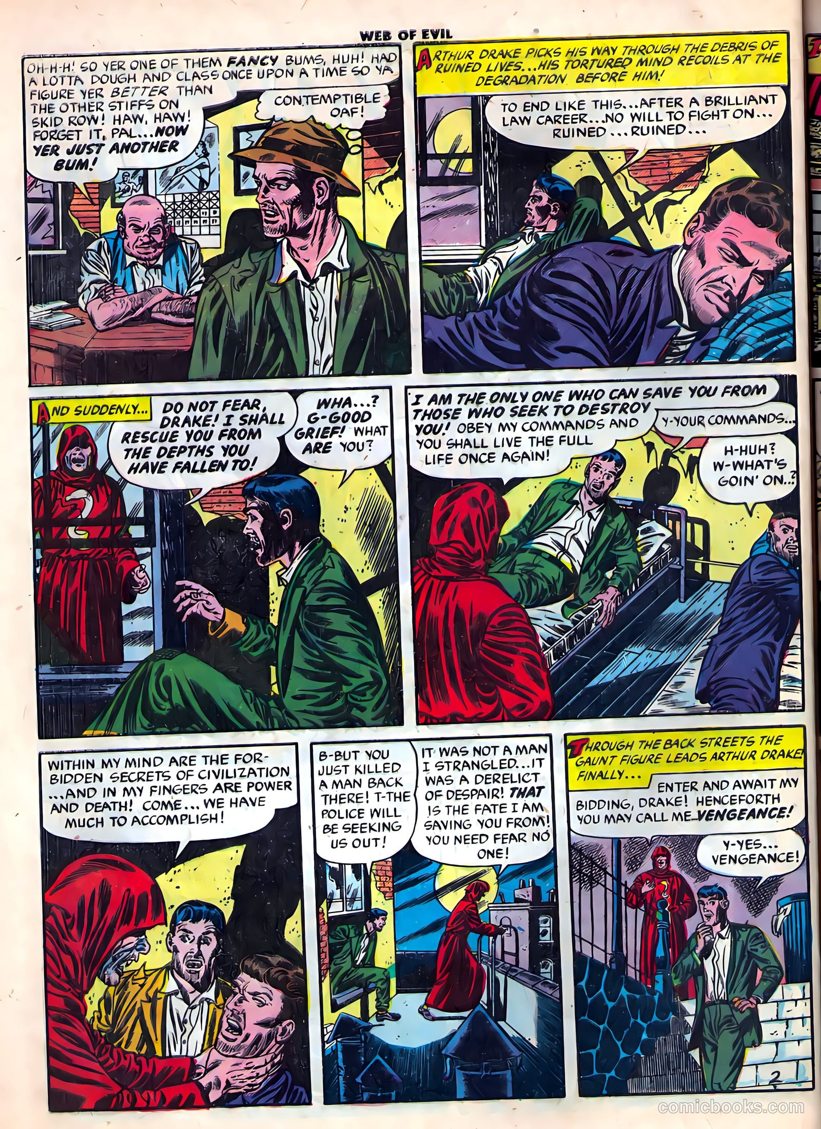 Web of Evil #19 — page 28 of 36