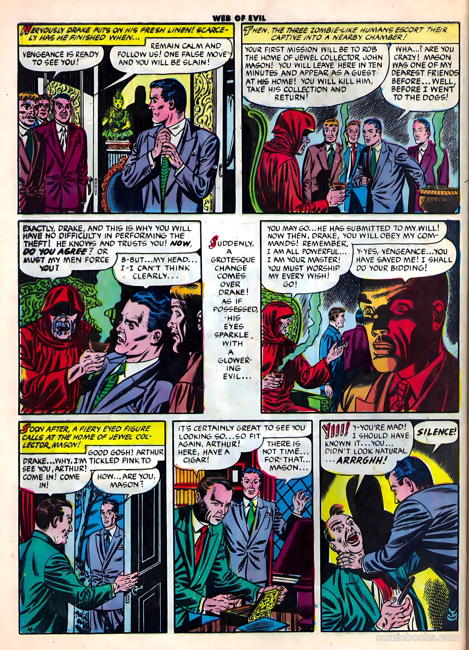 Web of Evil #19 — page 30 of 36
