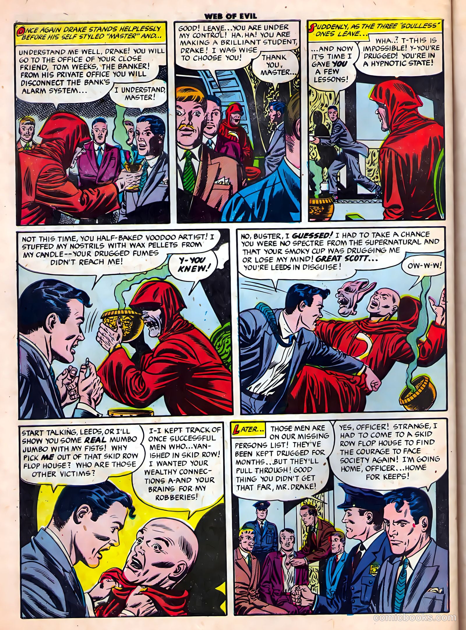 Web of Evil #19 — page 32 of 36