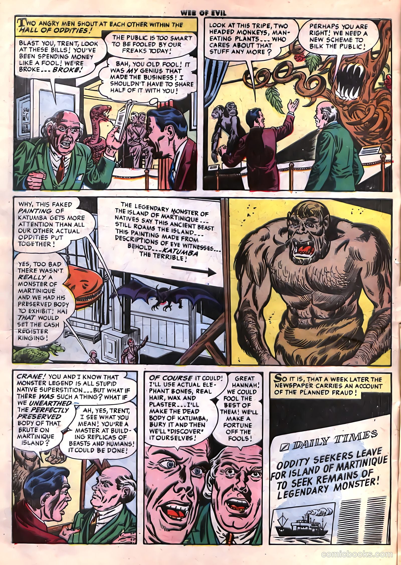 Web of Evil #20 — page 5 of 37