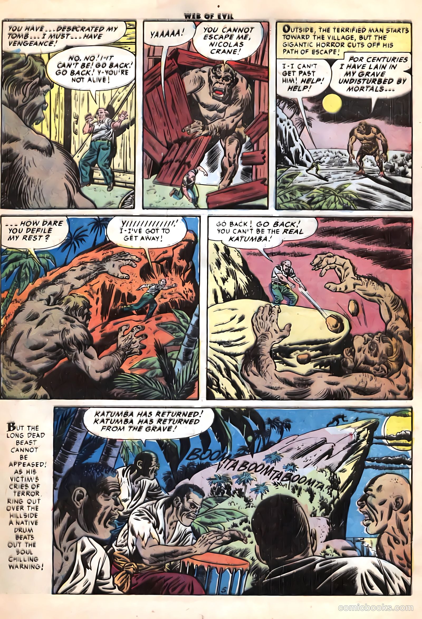 Web of Evil #20 — page 8 of 37