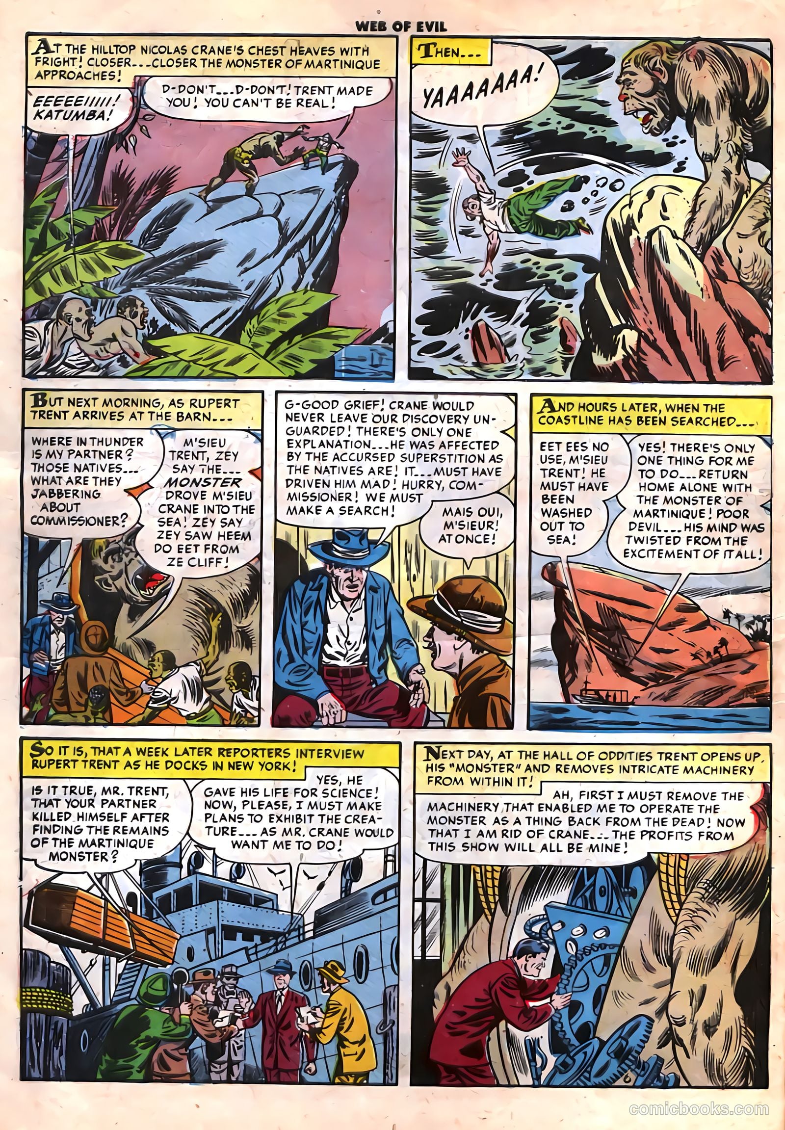 Web of Evil #20 — page 9 of 37