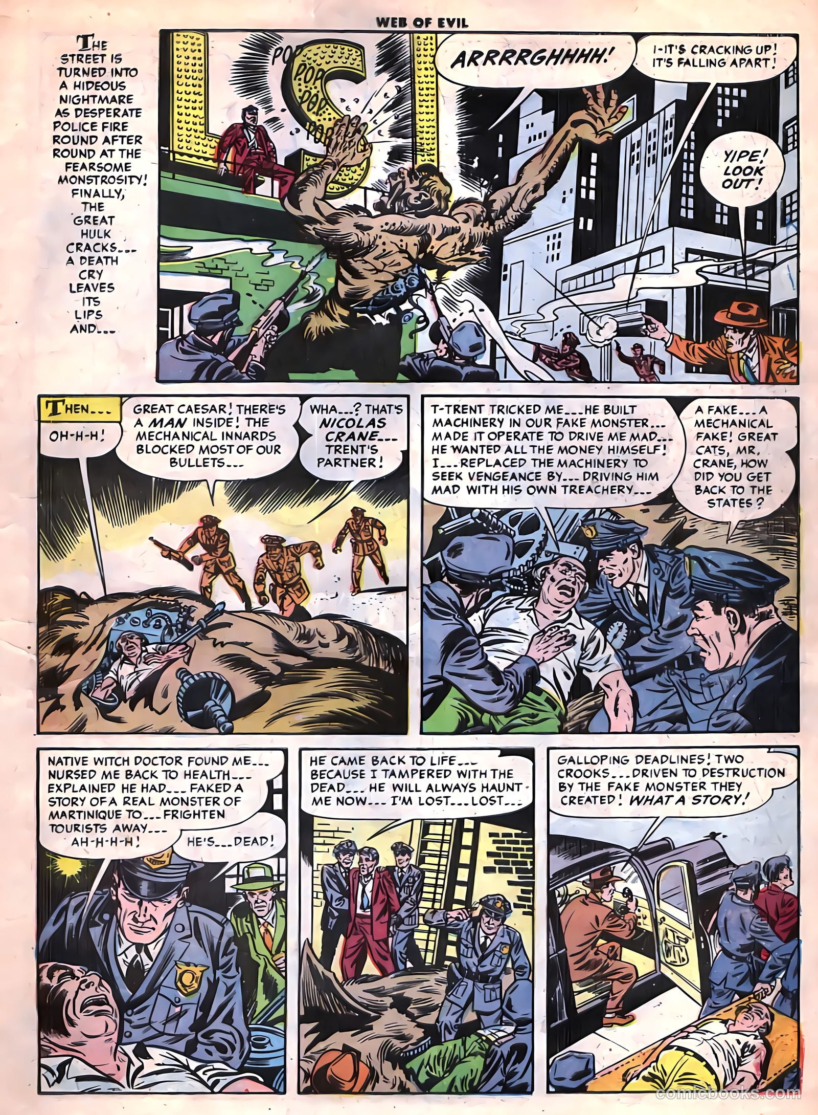 Web of Evil #20 — page 12 of 37