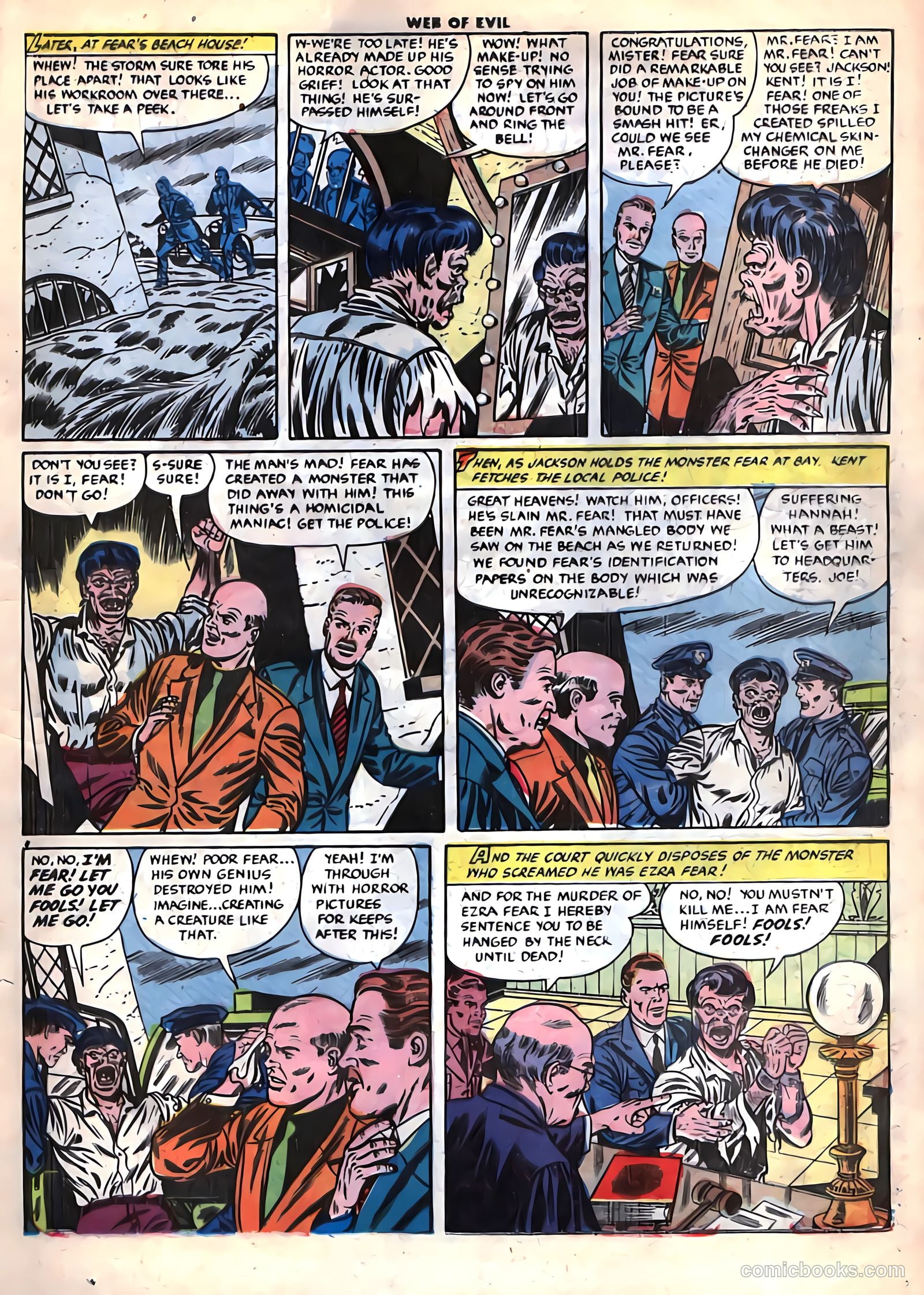 Web of Evil #20 — page 18 of 37