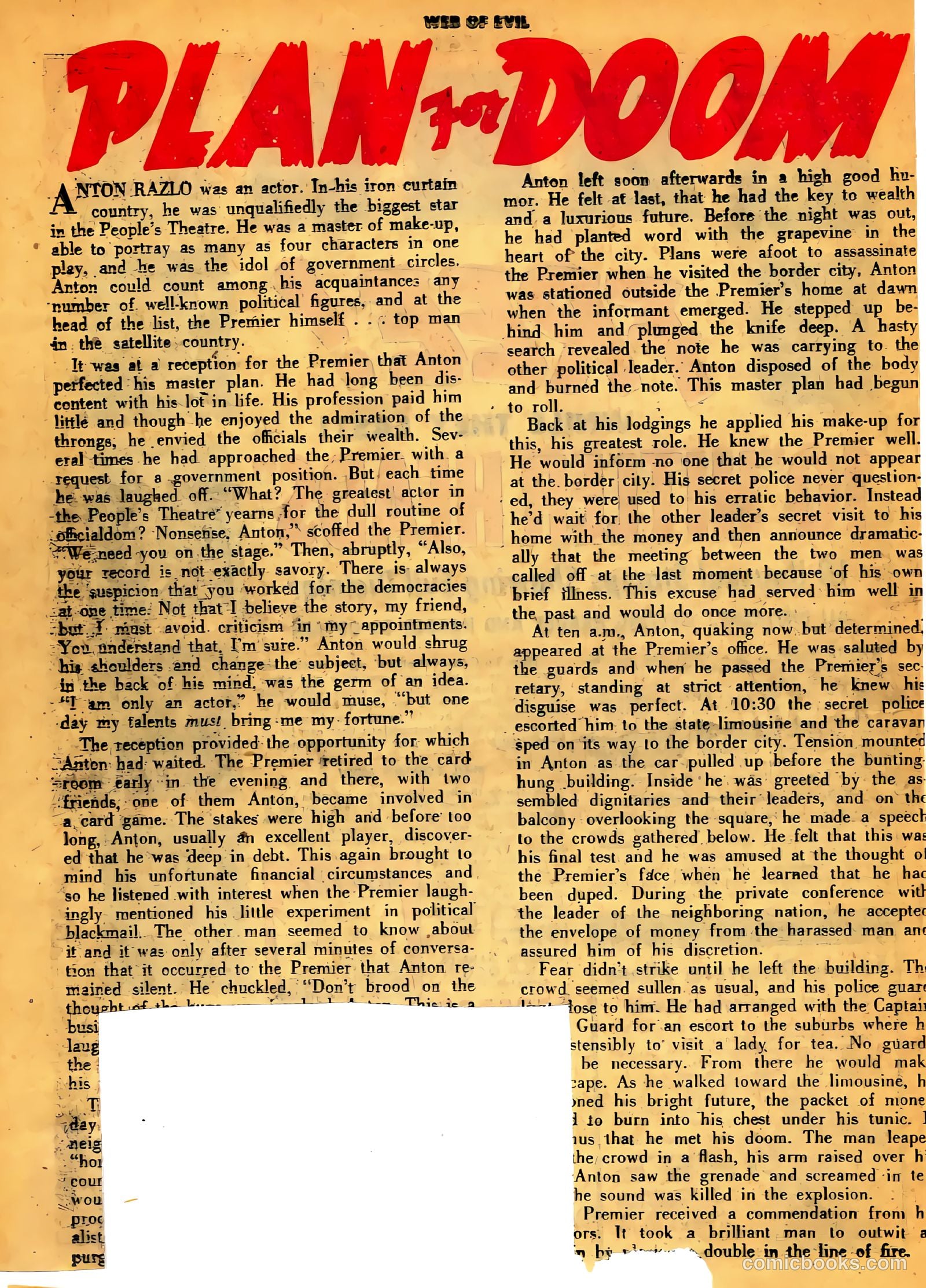 Web of Evil #20 — page 26 of 37