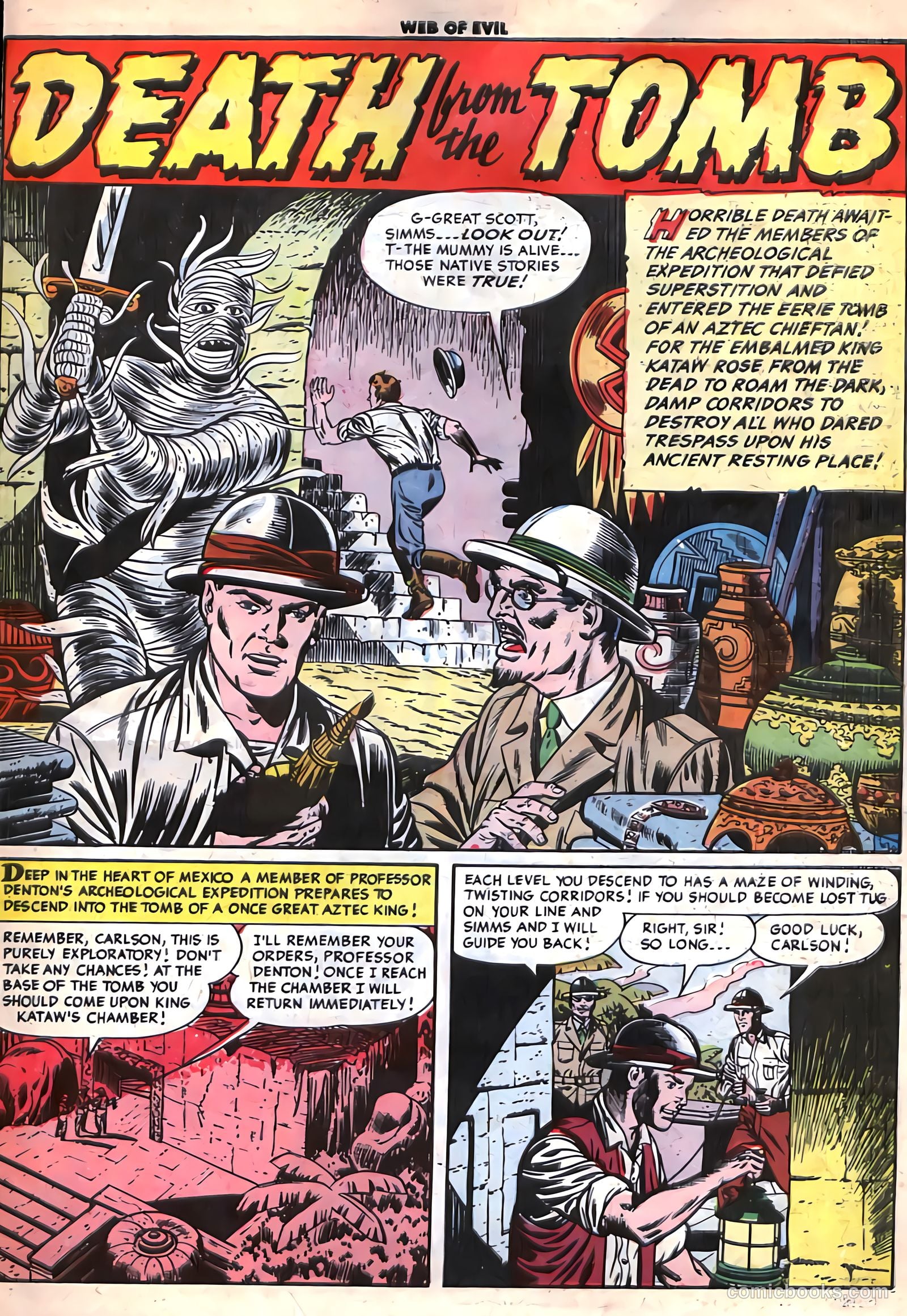 Web of Evil #20 — page 28 of 37