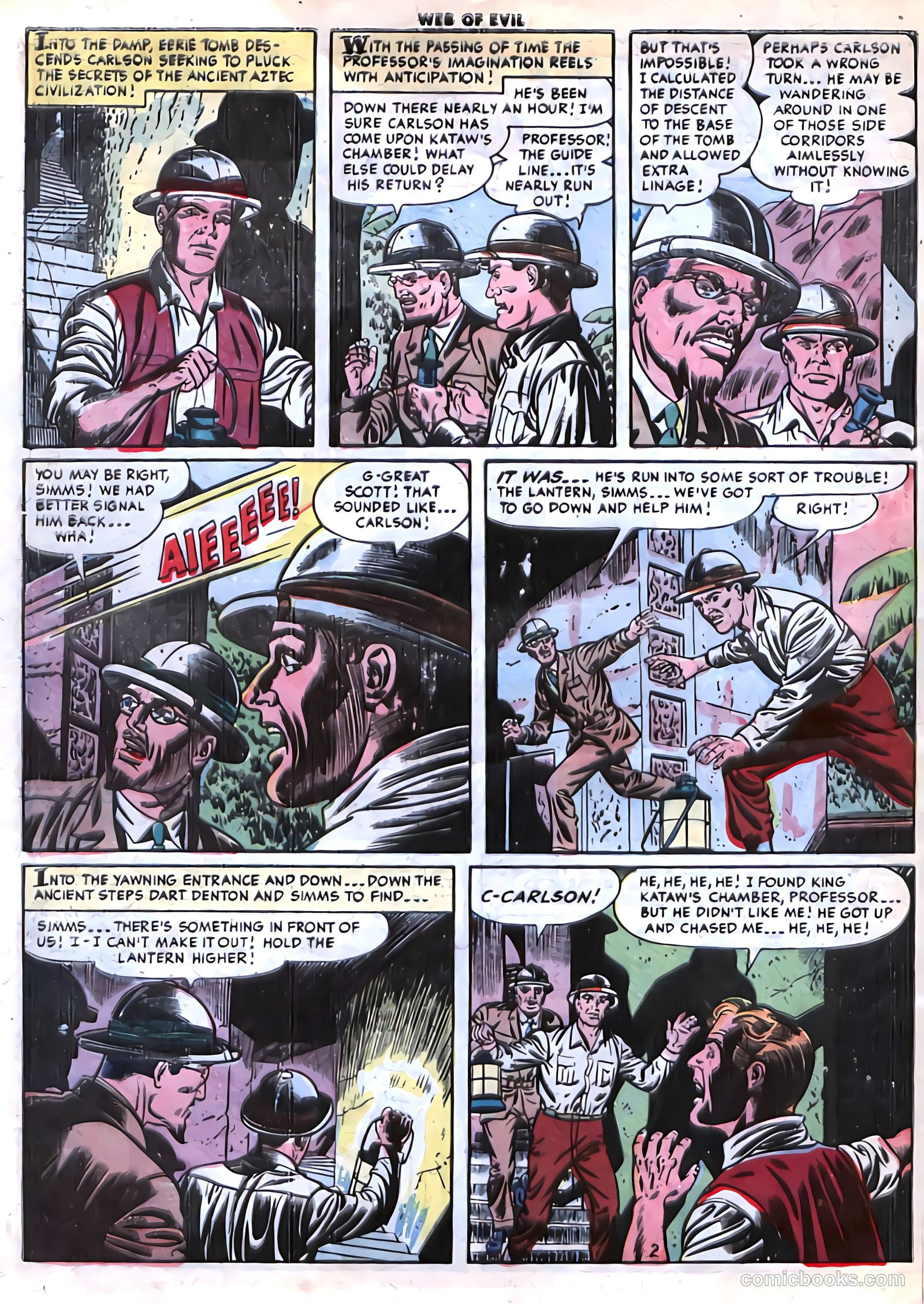 Web of Evil #20 — page 29 of 37