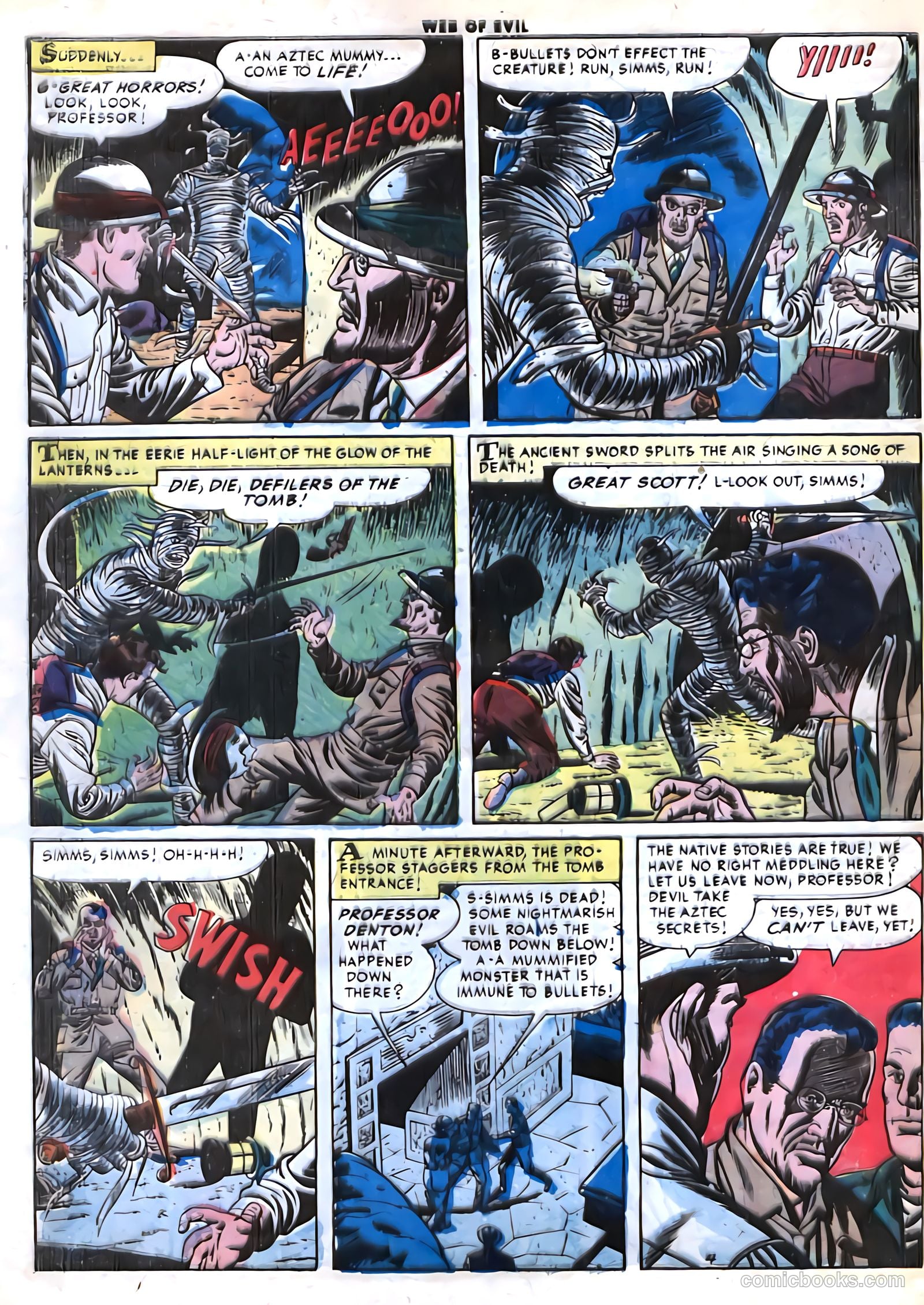 Web of Evil #20 — page 31 of 37