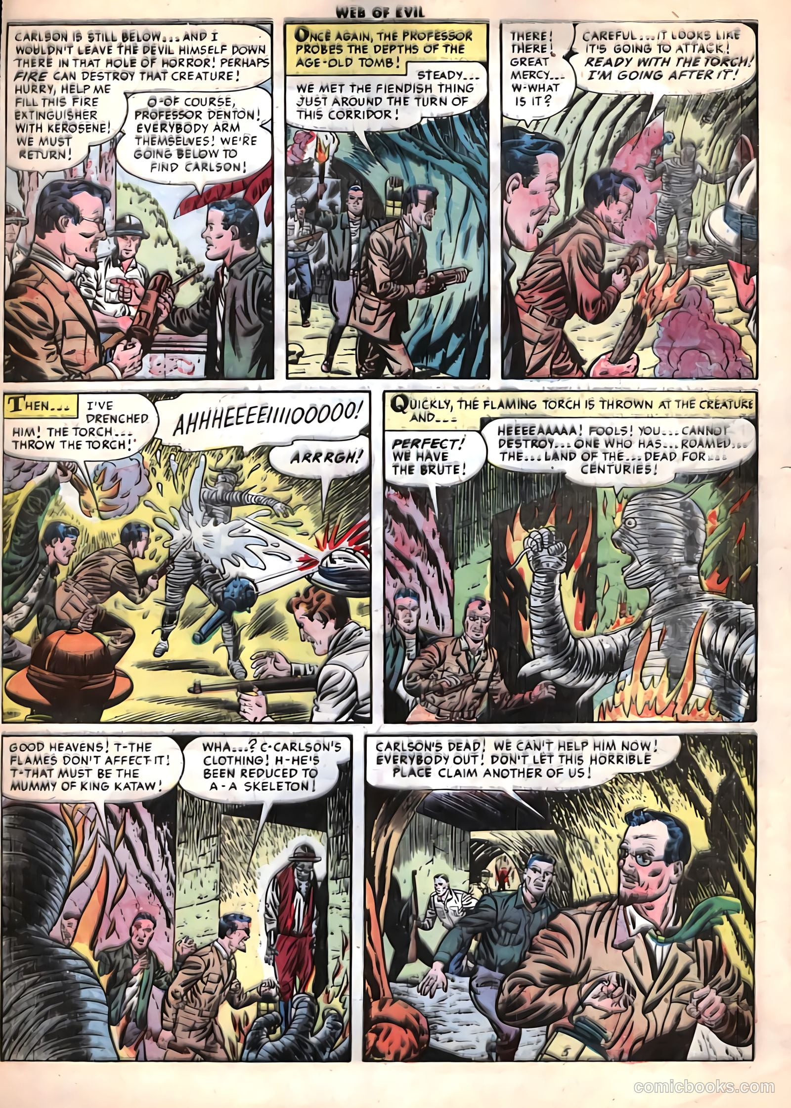 Web of Evil #20 — page 32 of 37