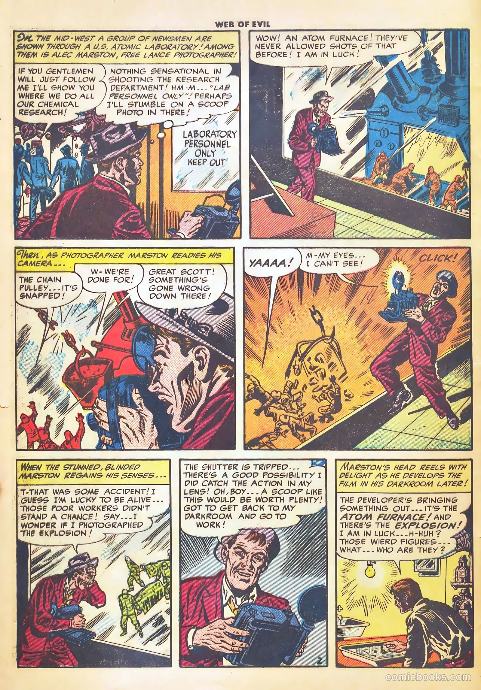 Web of Evil #21 — page 4 of 37