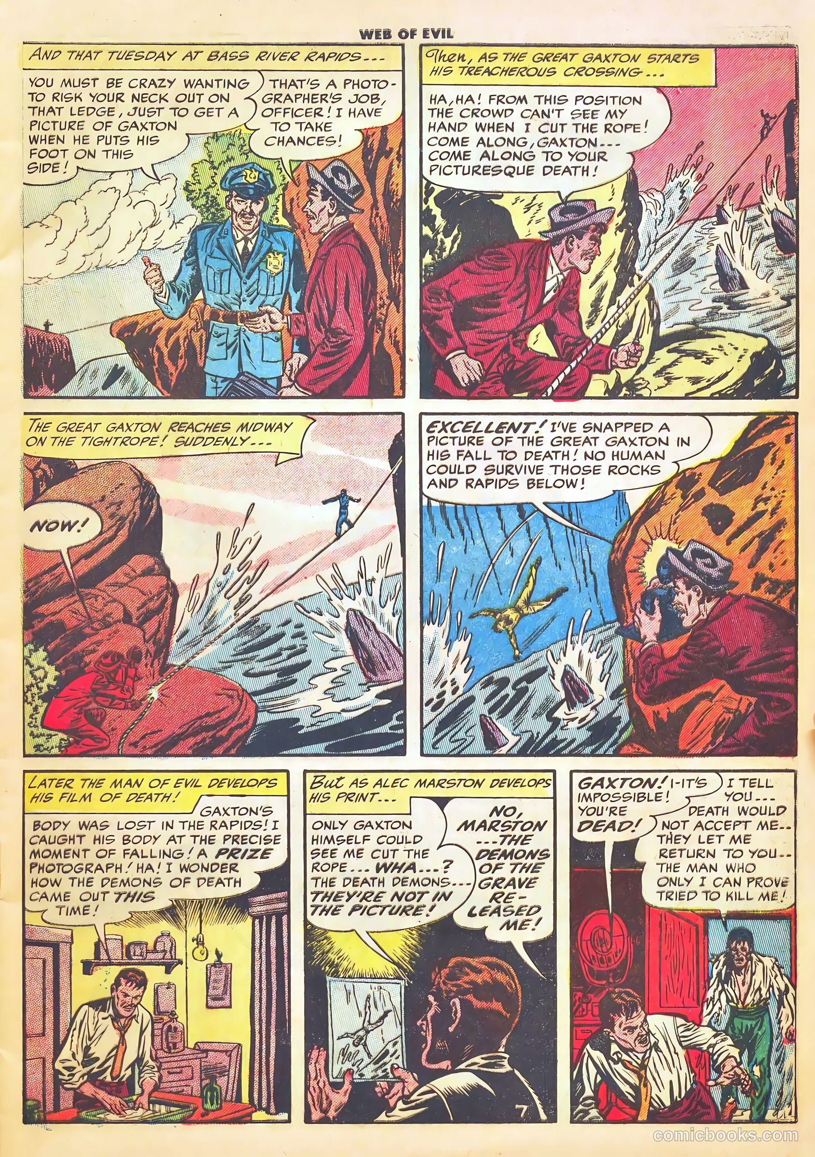 Web of Evil #21 — page 9 of 37