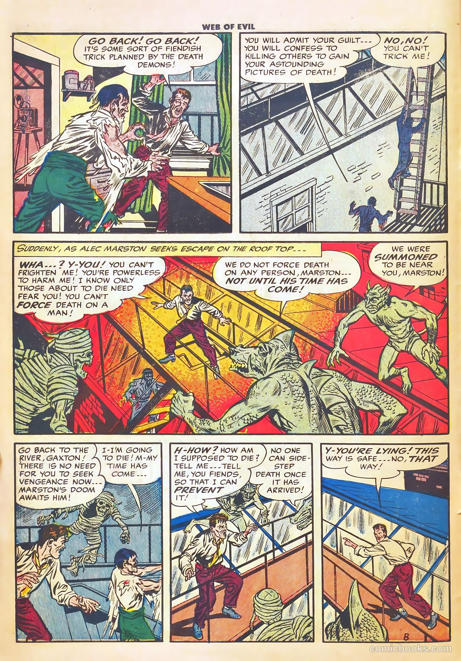 Web of Evil #21 — page 10 of 37