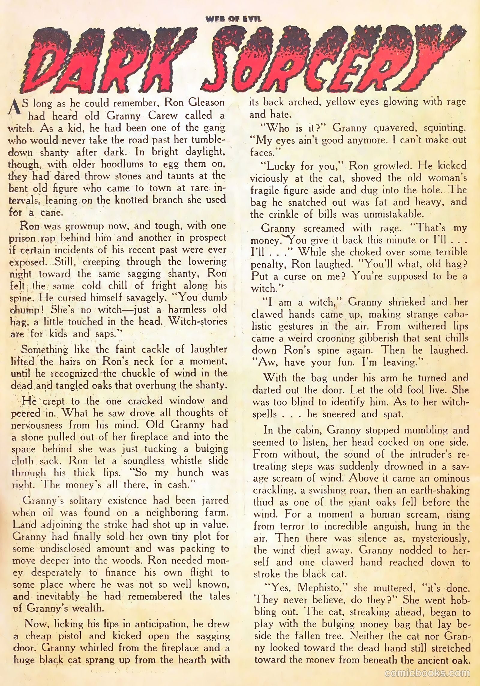 Web of Evil #21 — page 26 of 37